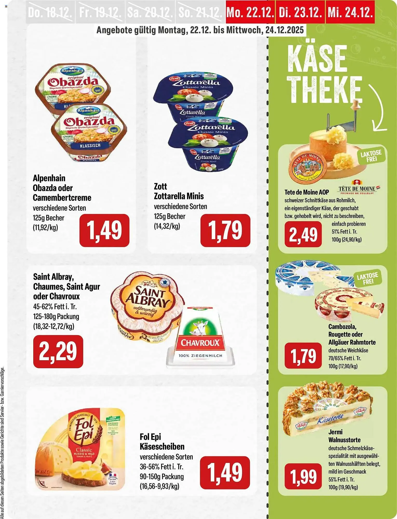 Feneberg Prospekt von 18. Dezember bis 20. Dezember 2025 - Prospekt seite 23