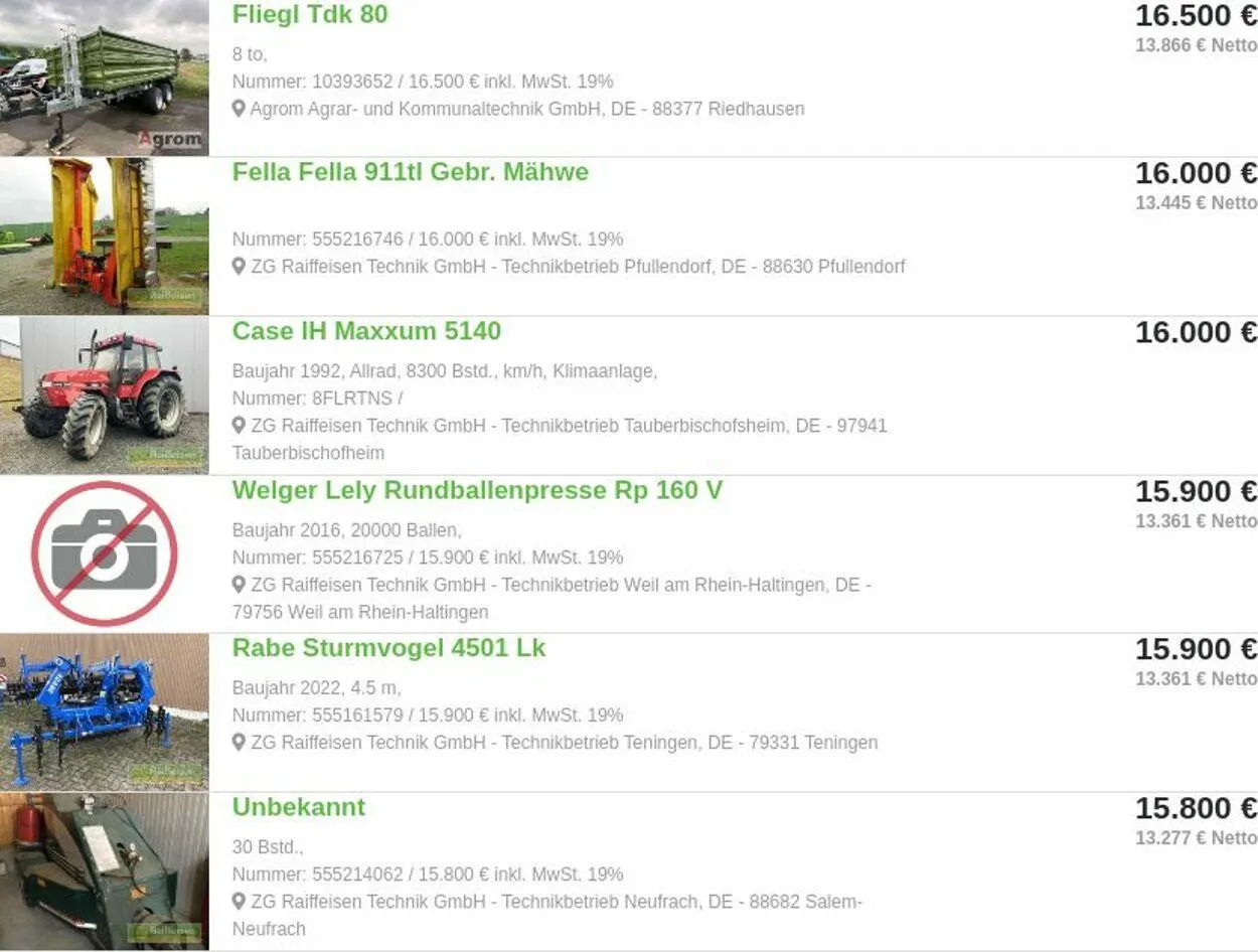 ZG Raiffeisen Aktueller Prospekt von 31. März bis 9. April 2025 - Prospekt seite 18