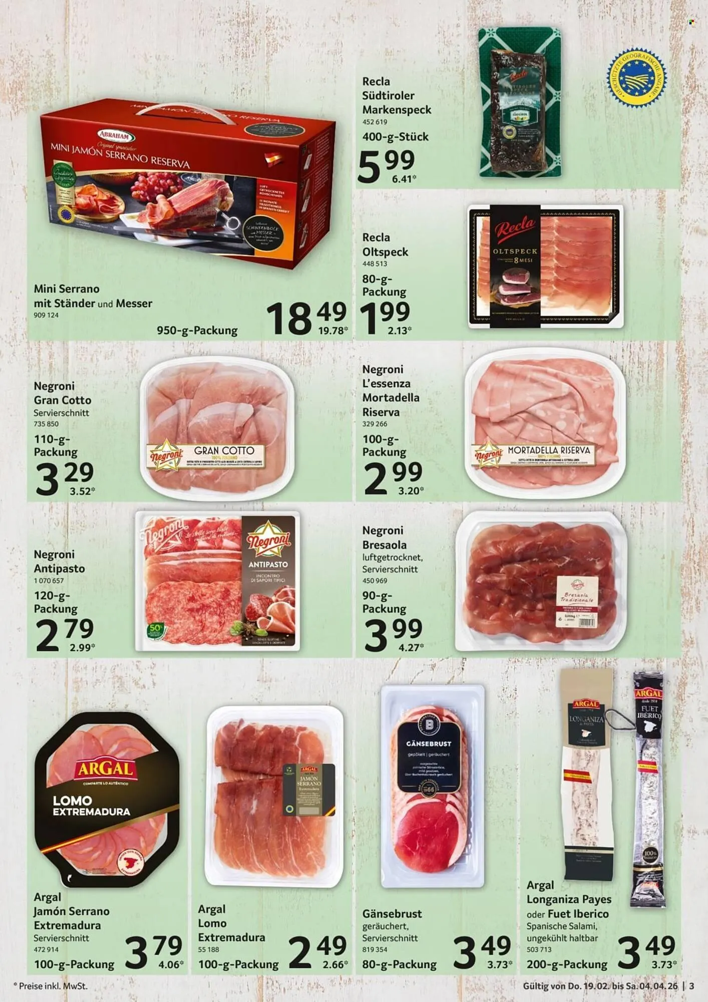 Selgros Prospekt von 19. Februar bis 4. April 2026 - Prospekt seite 3