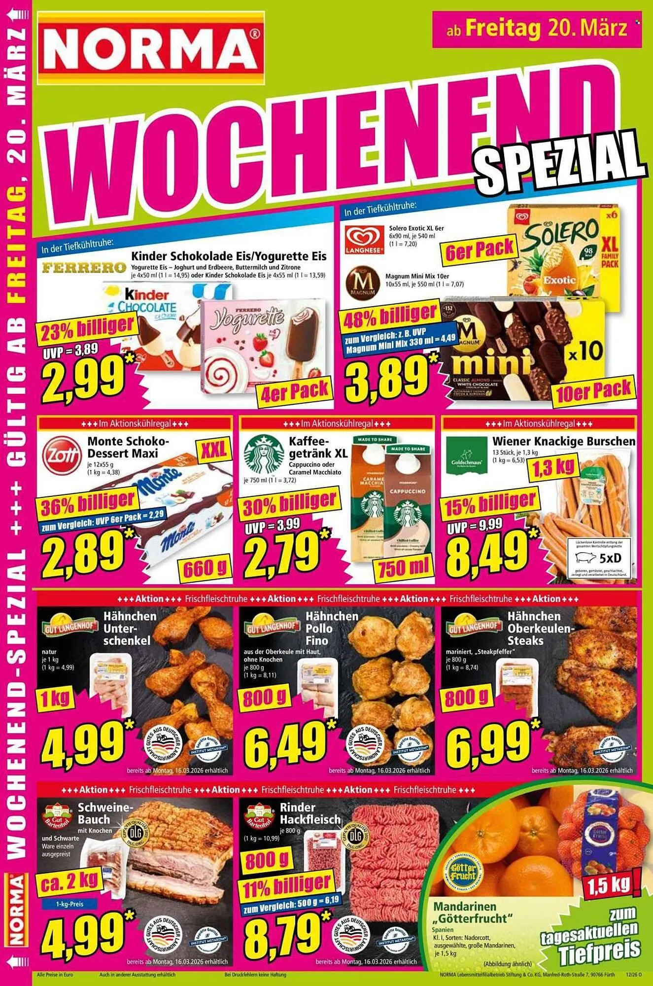 Norma Prospekt von 16. März bis 22. März 2026 - Prospekt seite 18