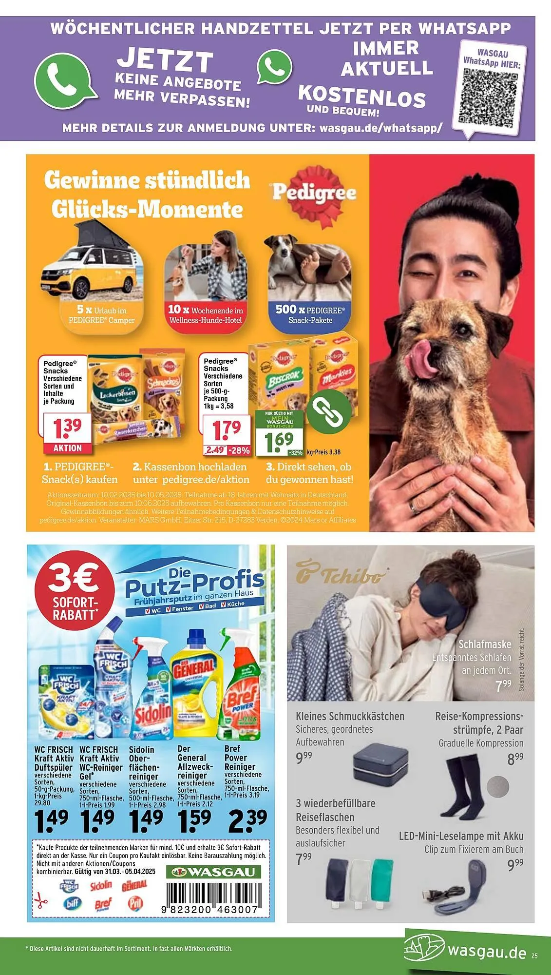Wasgau Prospekt von 31. März bis 5. April 2025 - Prospekt seite 25