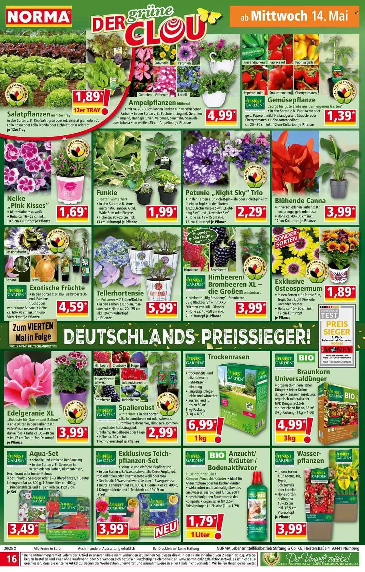 Norma Prospekt von 12. Mai bis 18. Mai 2025 - Prospekt seite 16