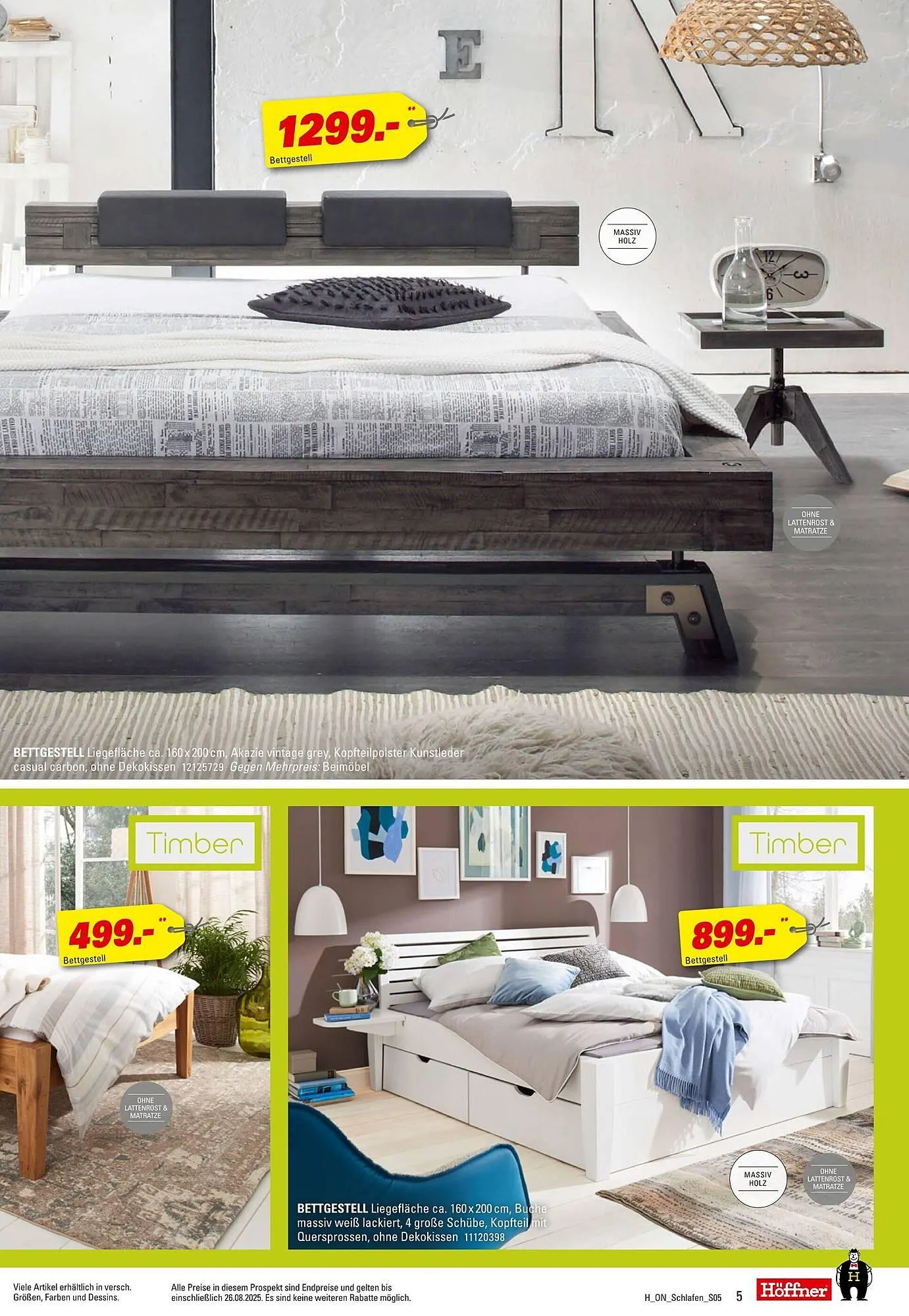Höffner Prospekt von 13. August bis 26. August 2025 - Prospekt seite 5