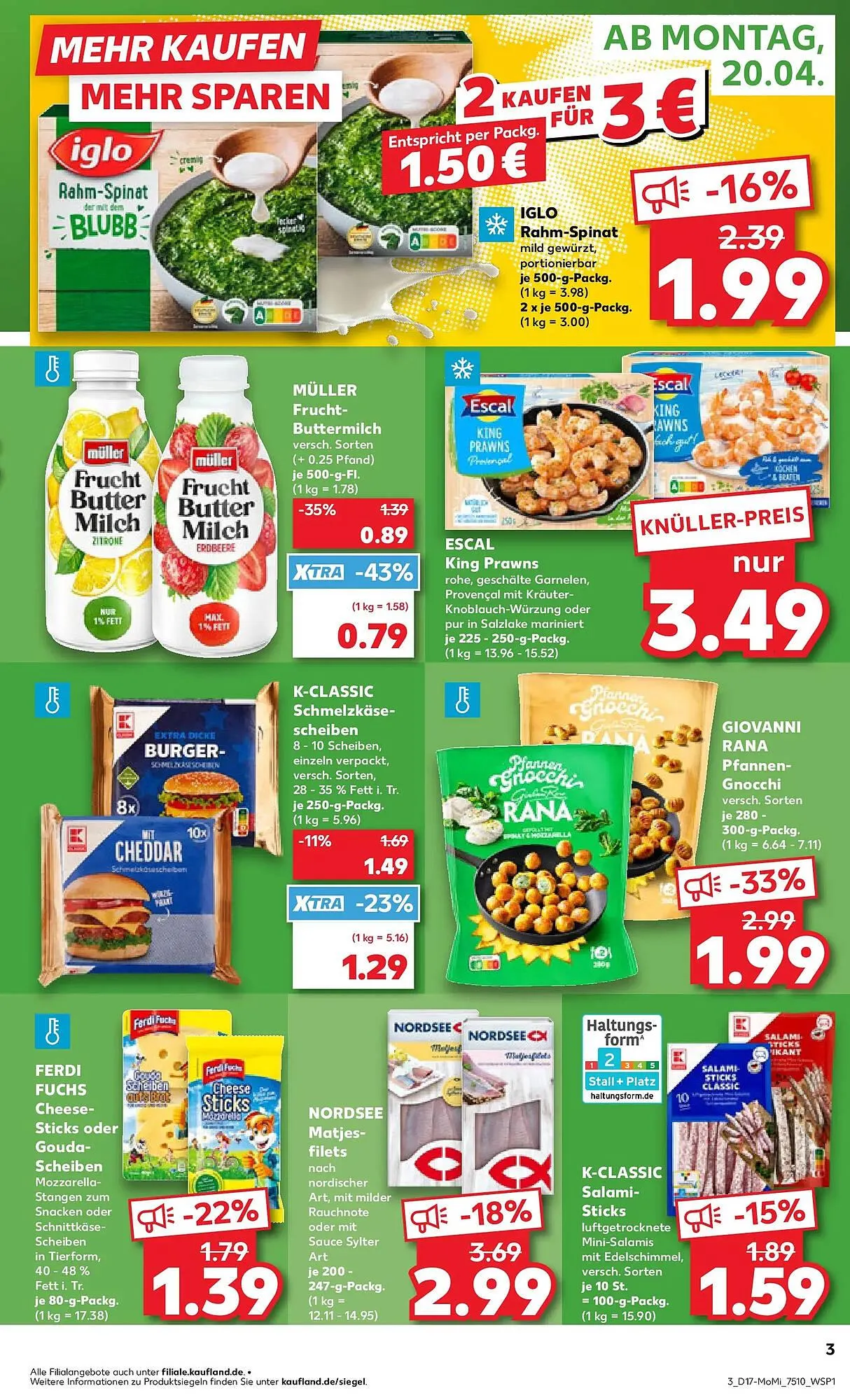 Kaufland Prospekt von 19. April bis 22. April 2026 - Prospekt seite 3