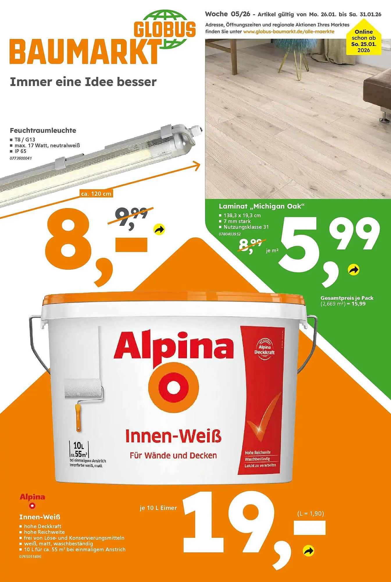 Globus Baumarkt Prospekt - 1