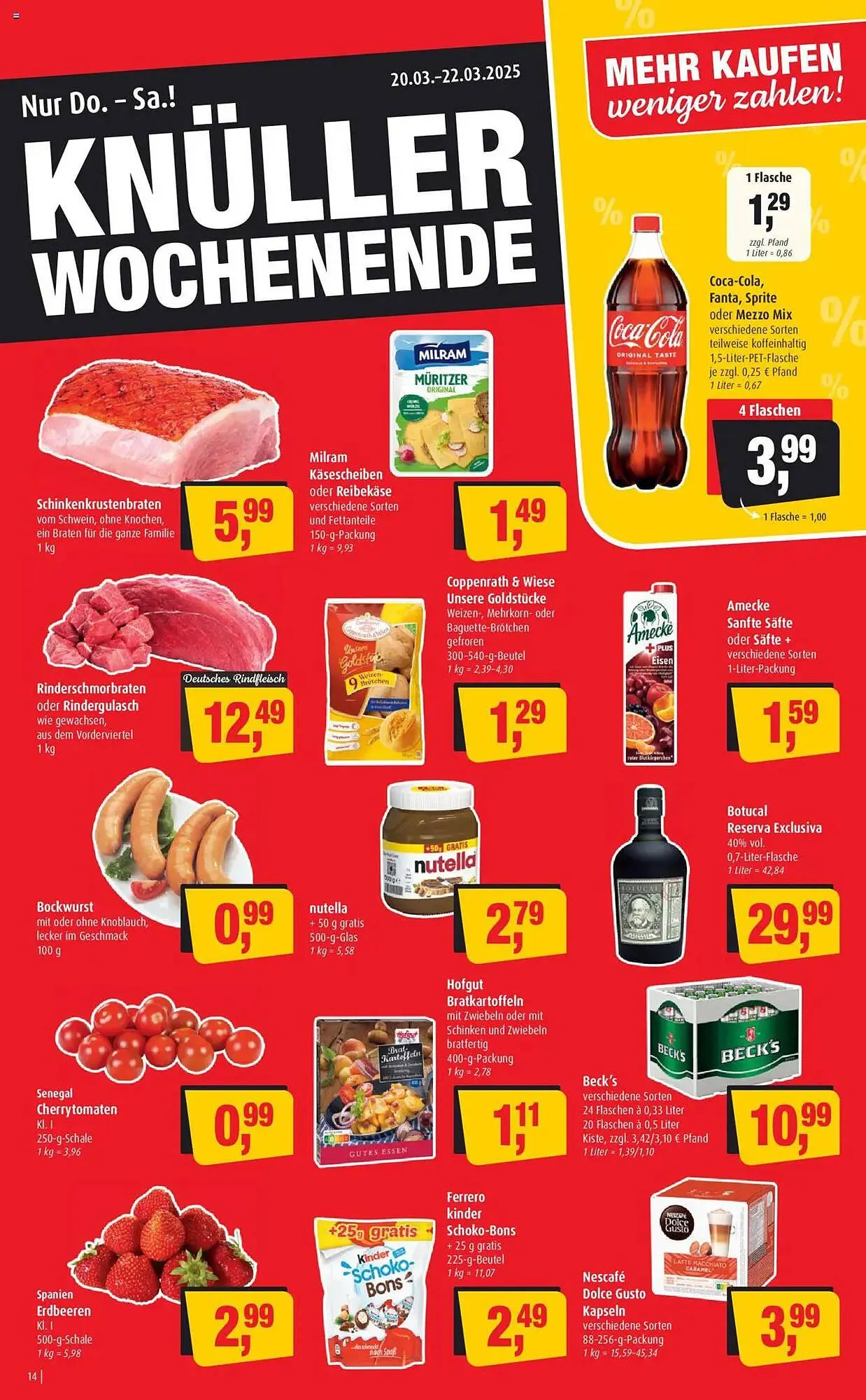 Markant Prospekt von 17. März bis 22. März 2025 - Prospekt seite 14