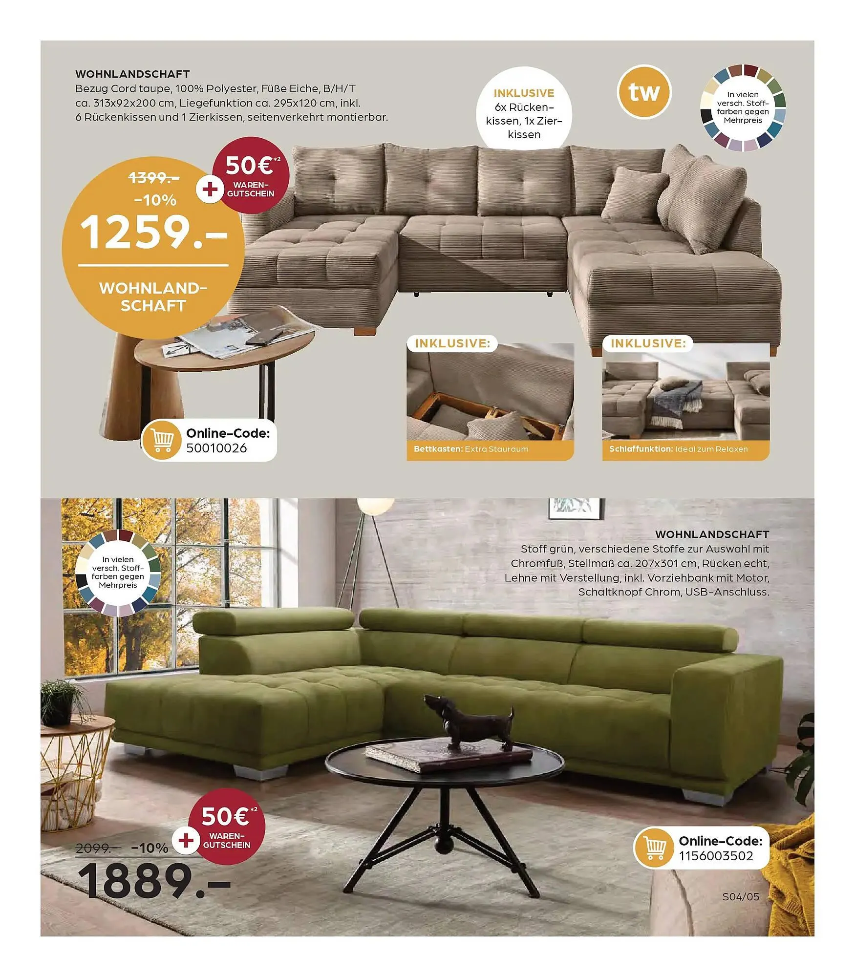 Möbel Buss Prospekt von 26. Februar bis 16. März 2026 - Prospekt seite 5