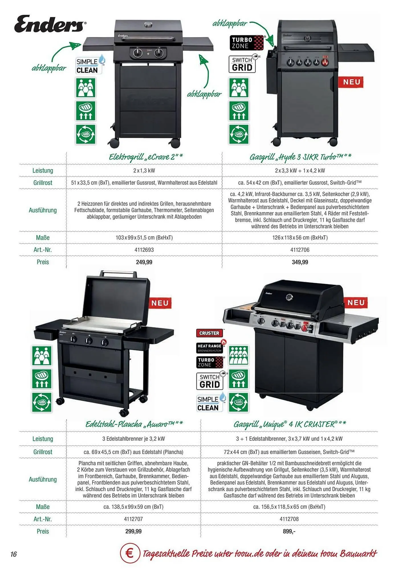 toom Baumarkt Prospekt von 27. Februar bis 31. Dezember 2025 - Prospekt seite 16
