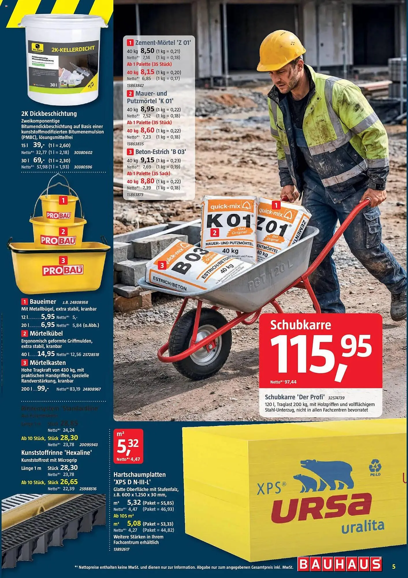 Bauhaus Prospekt von 11. April bis 25. April 2026 - Prospekt seite 5