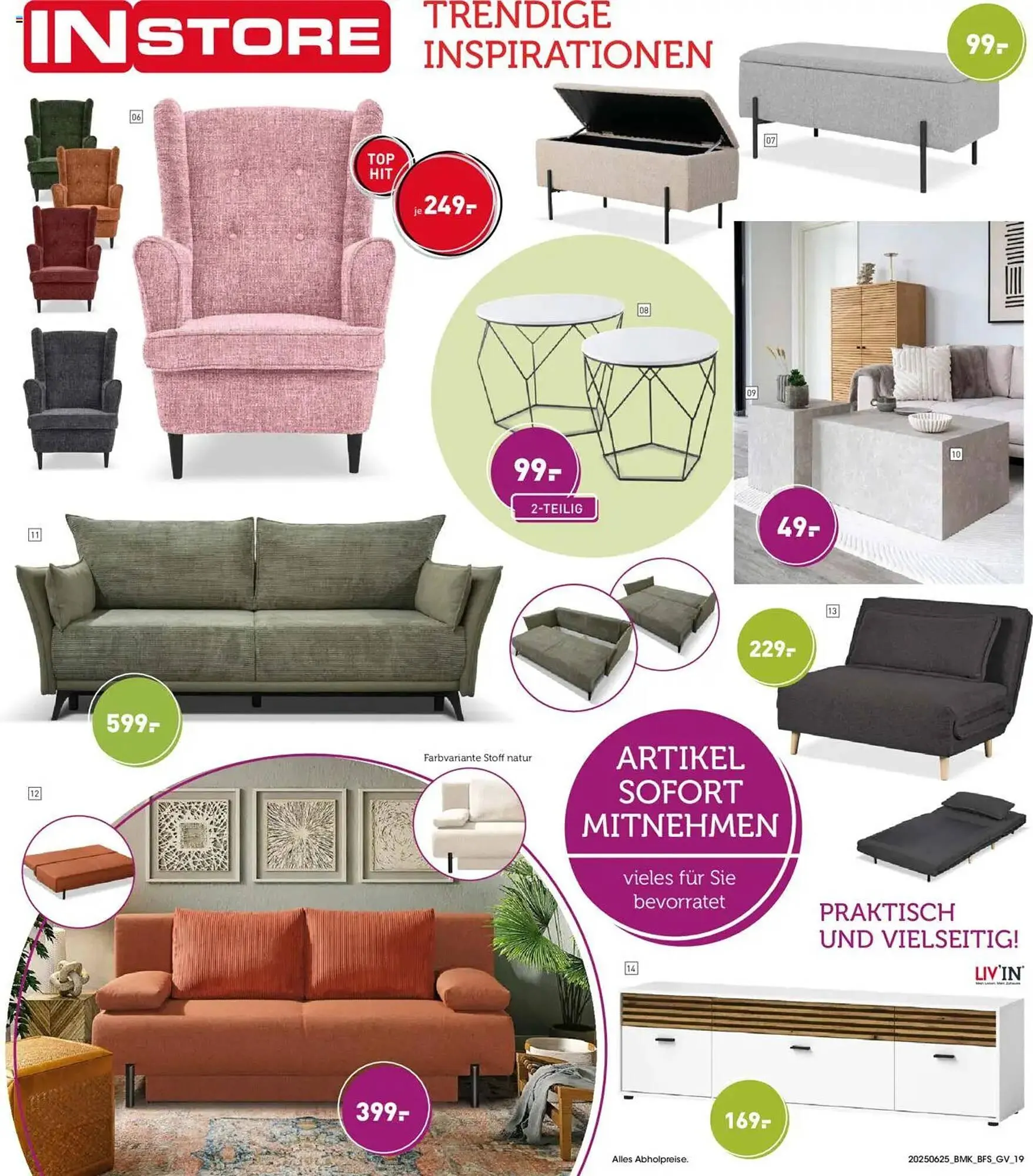 Möbel Martin Prospekt von 25. Juni bis 15. Juli 2025 - Prospekt seite 19