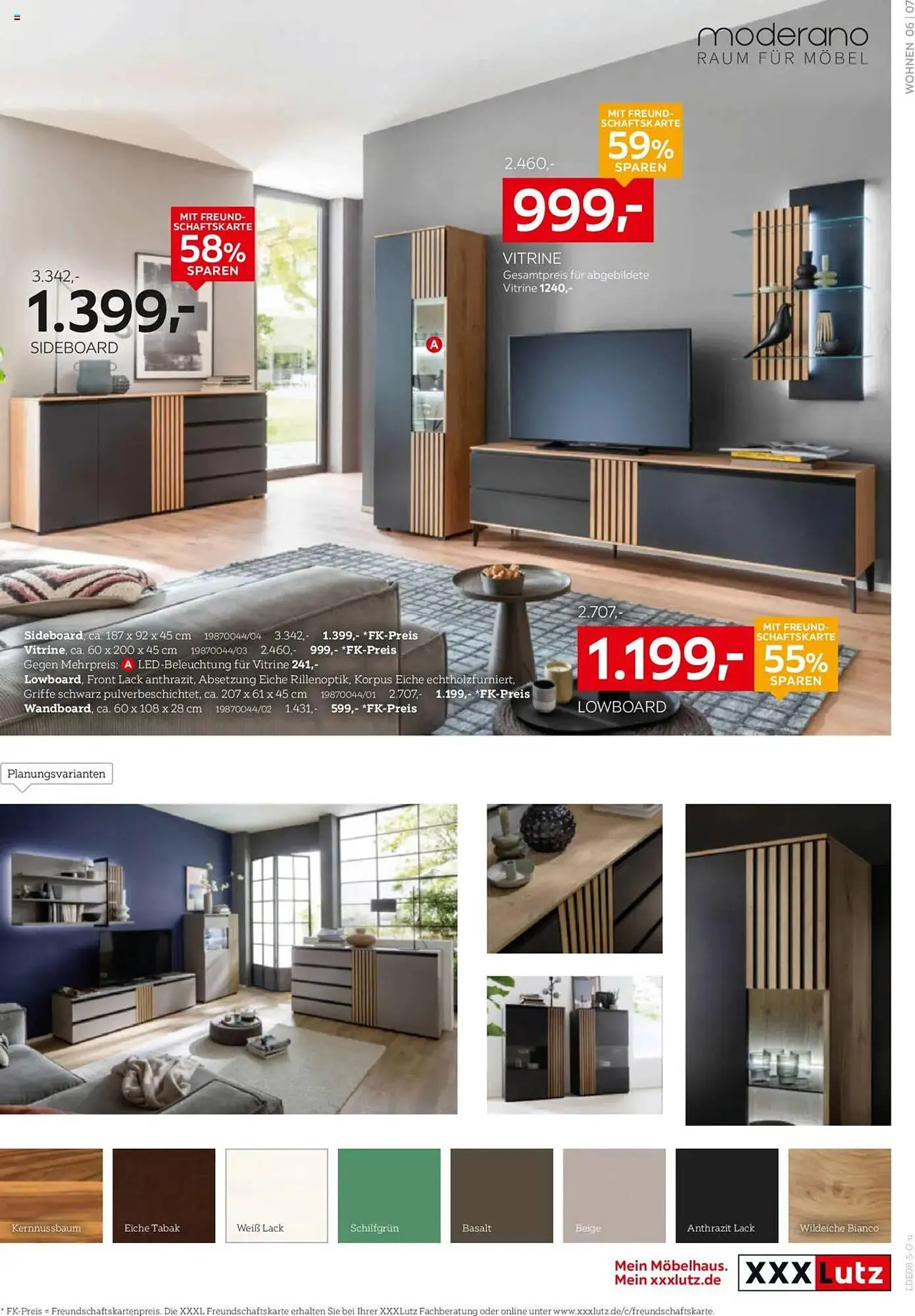 XXXLutz Prospekt von 4. August bis 17. August 2025 - Prospekt seite 7