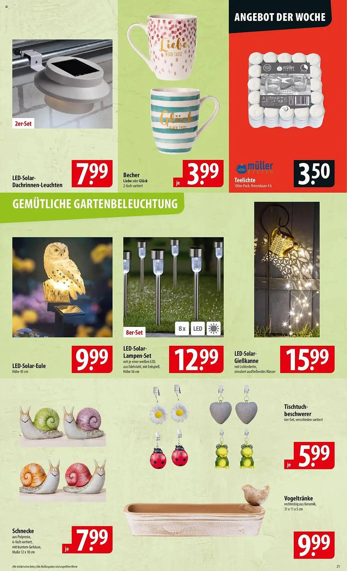 Famila Nord Ost Prospekt von 30. Juni bis 5. Juli 2025 - Prospekt seite 21