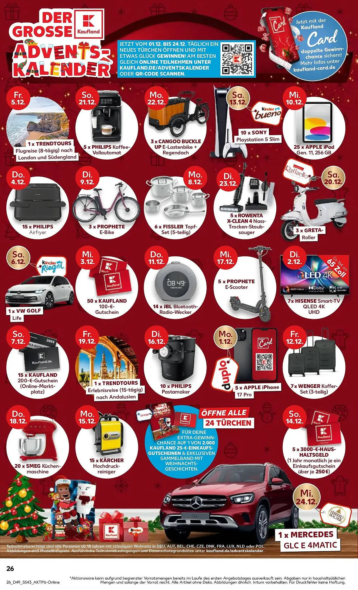 Kaufland Prospekt von 7. Dezember bis 10. Dezember 2025 - Prospekt seite 26