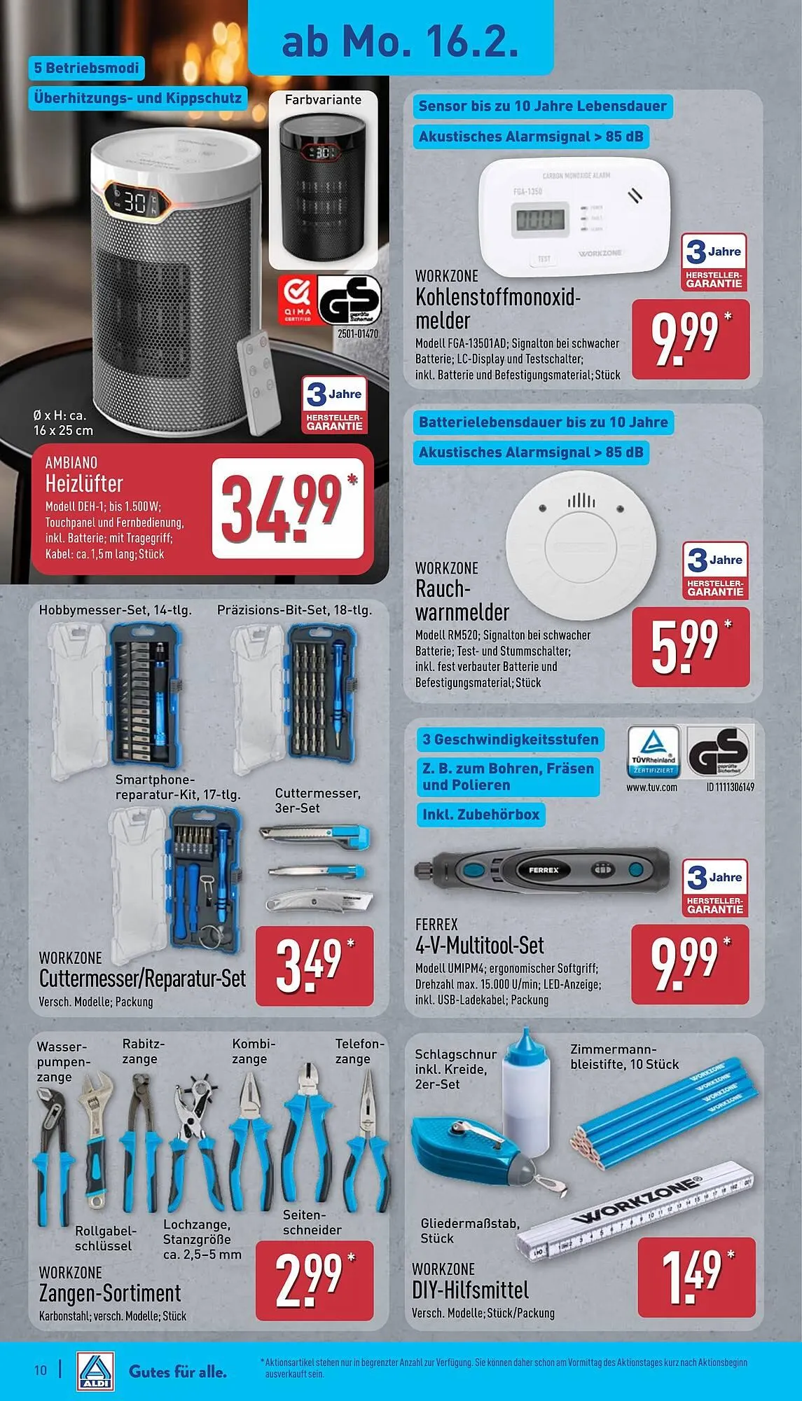 Aldi Nord Prospekt von 16. Februar bis 21. Februar 2026 - Prospekt seite 15