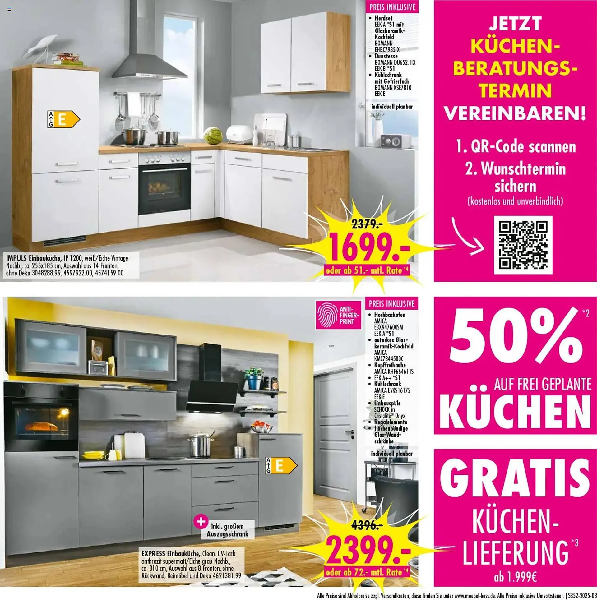 Möbel Boss Prospekt von 20. Dezember bis 2. Januar 2026 - Prospekt seite 3