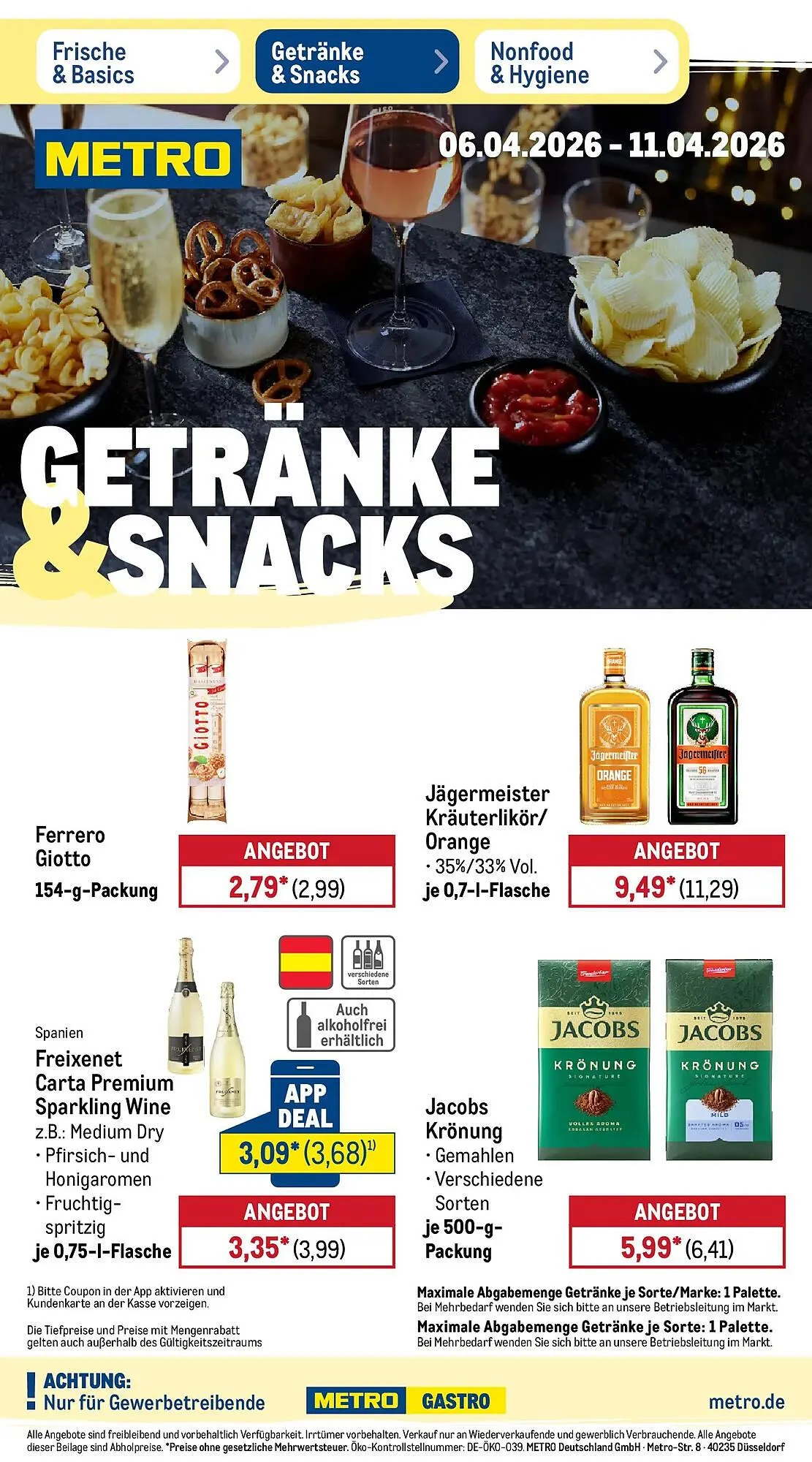 METRO Prospekt von 5. April bis 11. April 2026 - Prospekt seite 24