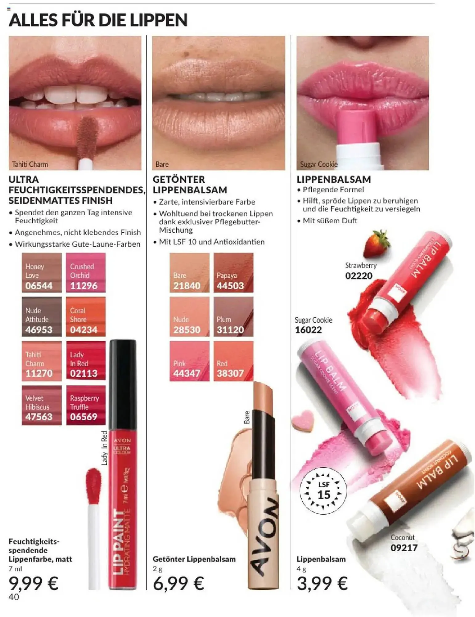 Avon Prospekt von 1. Mai bis 31. Mai 2025 - Prospekt seite 40