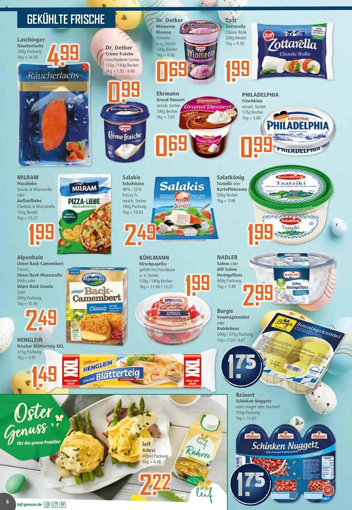 Klaas und Kock Prospekt von 14. April bis 19. April 2025 - Prospekt seite 6