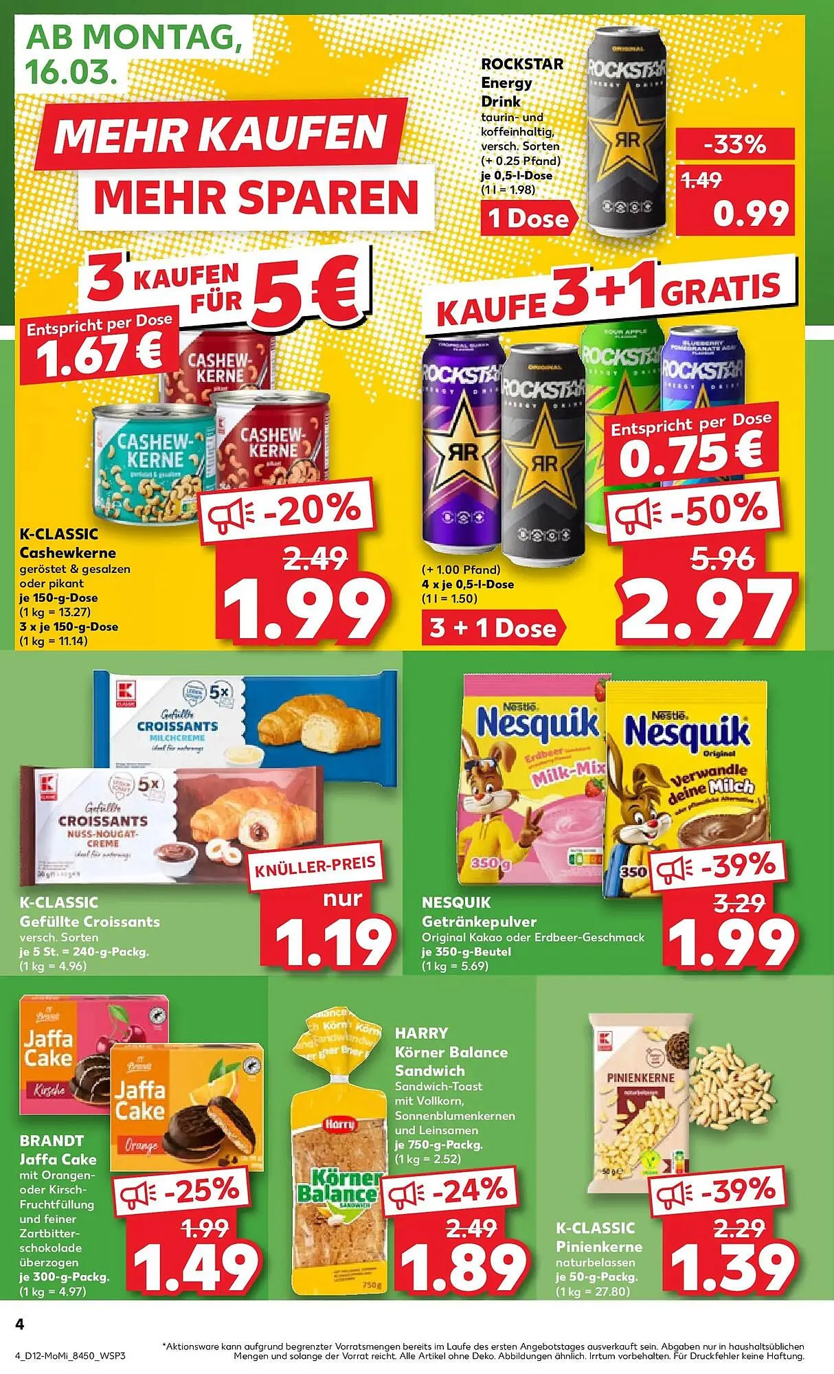 Kaufland Prospekt von 15. März bis 18. März 2026 - Prospekt seite 4