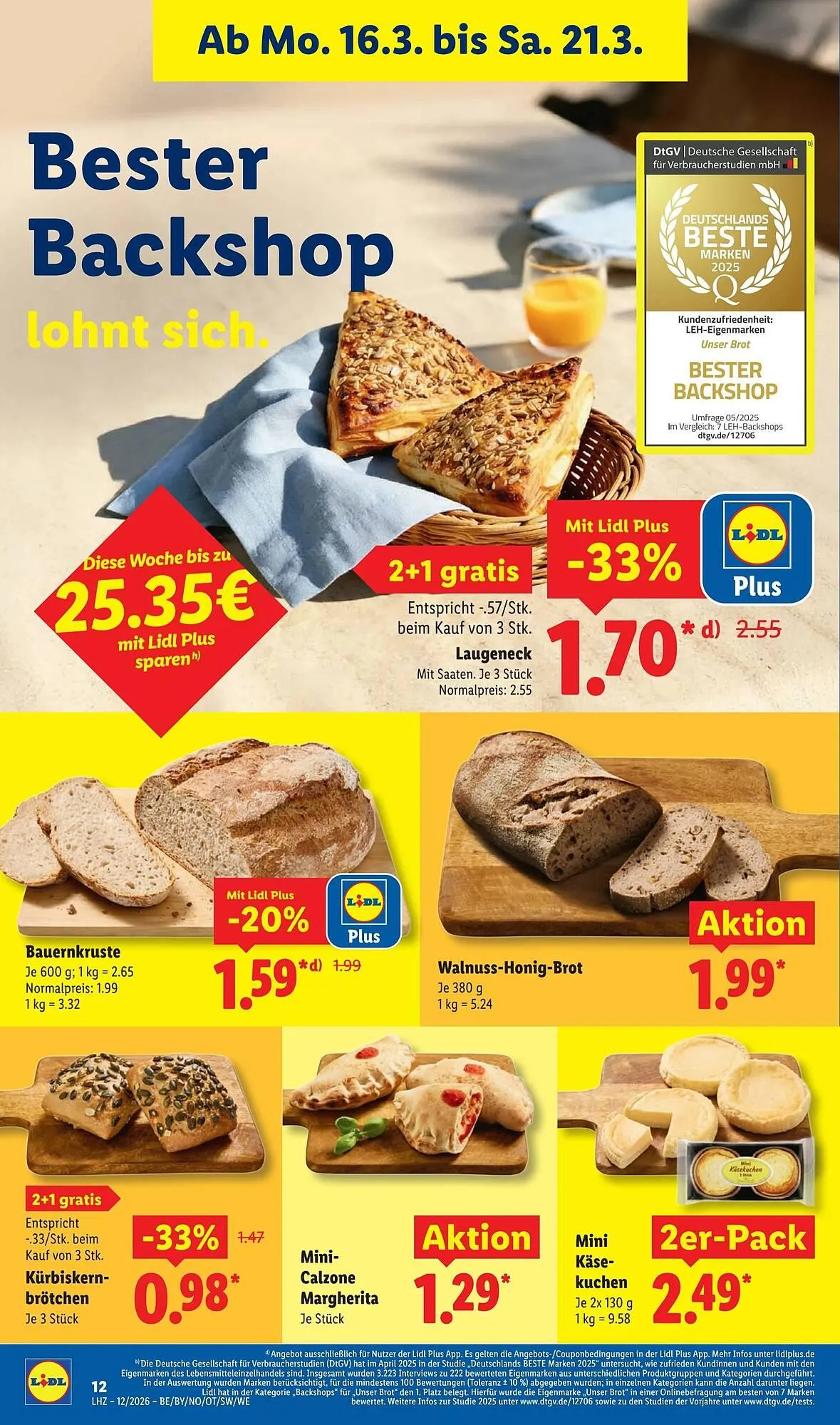 Lidl Prospekt von 16. März bis 22. März 2026 - Prospekt seite 26