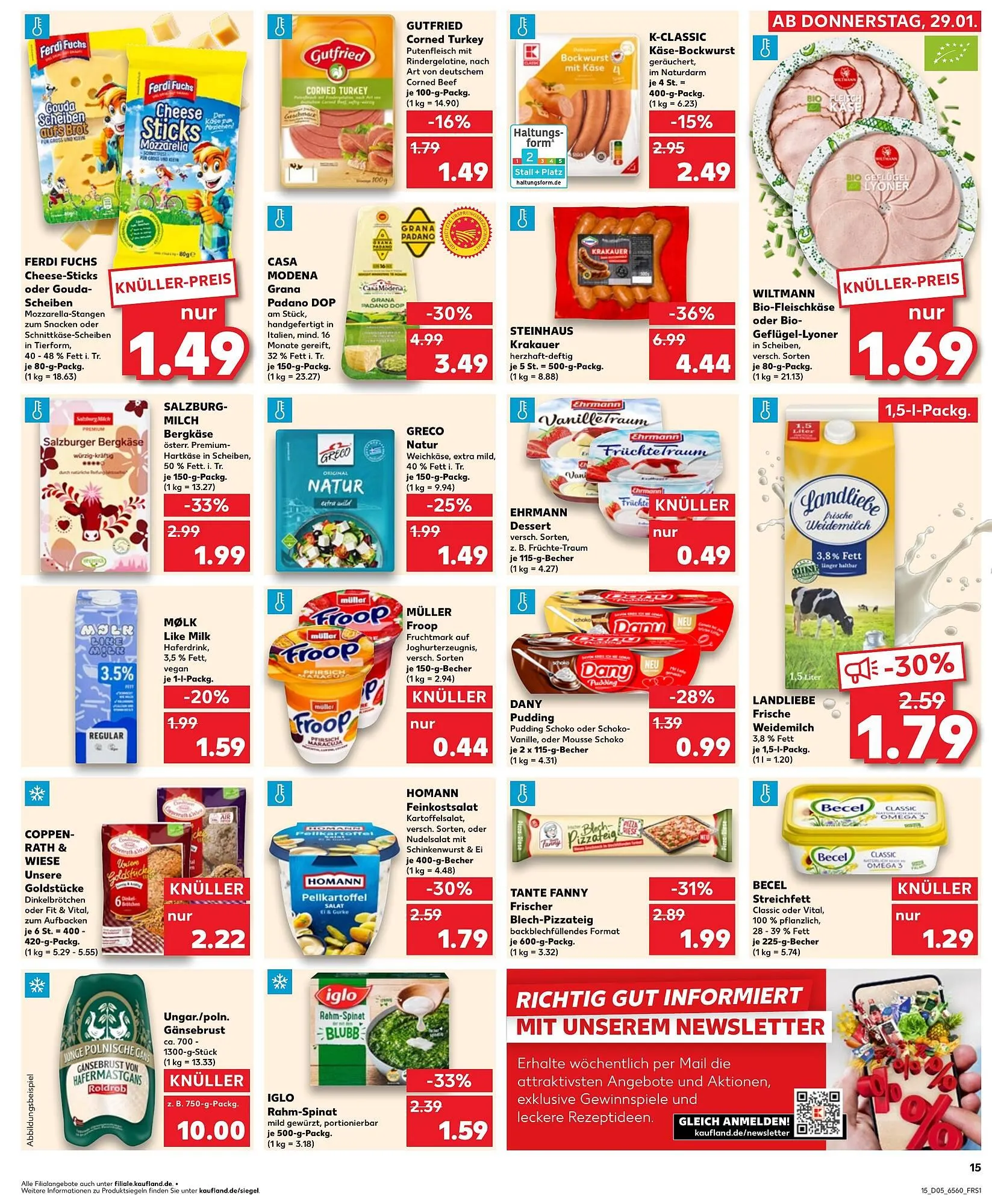 Kaufland Prospekt von 29. Januar bis 4. Februar 2026 - Prospekt seite 15