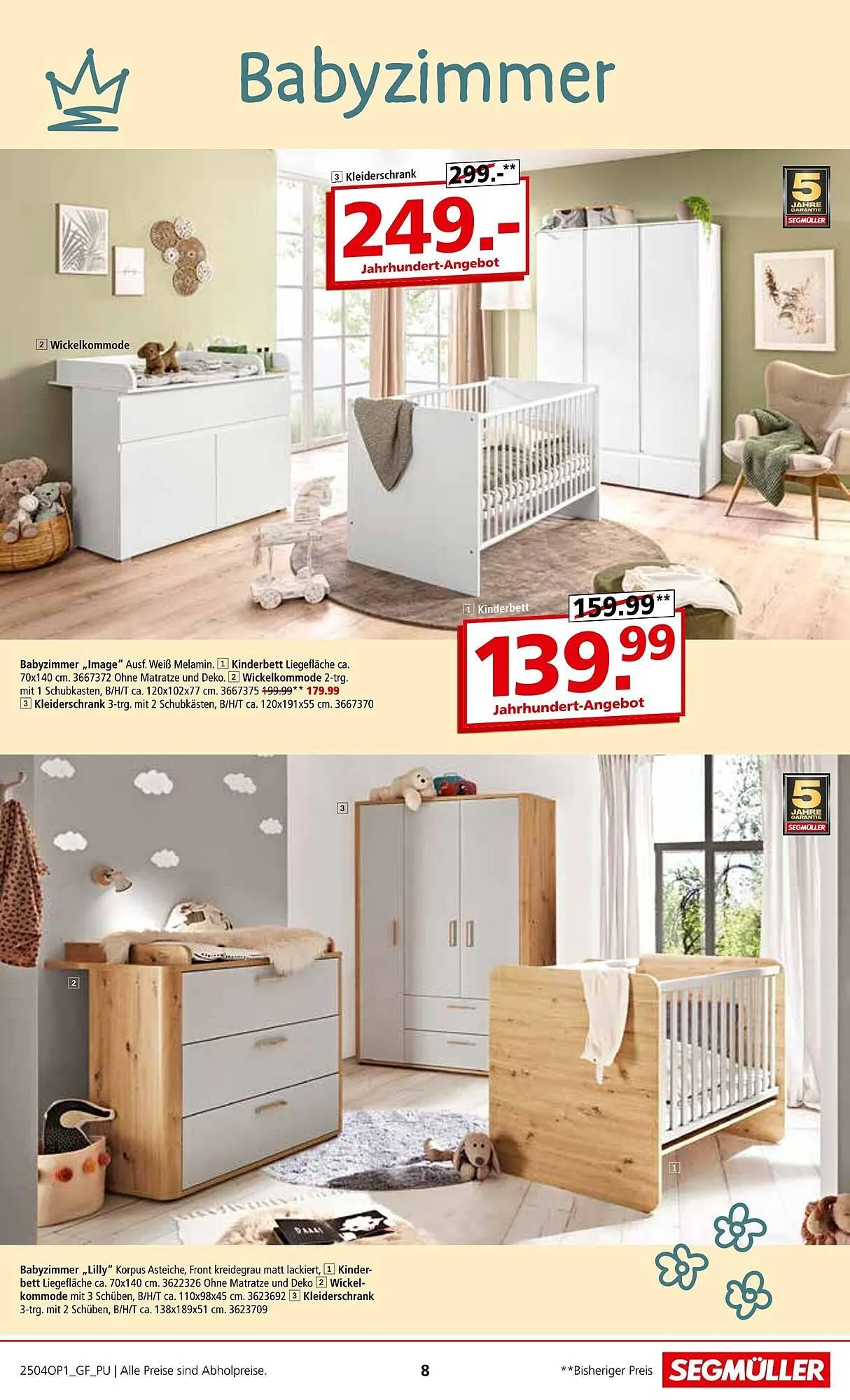 Segmüller Prospekt von 1. April bis 28. Juni 2025 - Prospekt seite 8