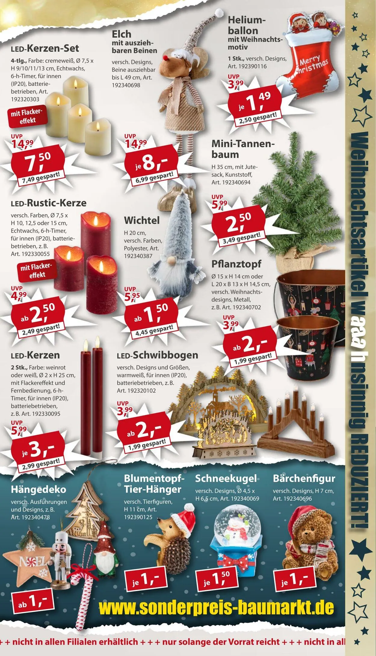 Sonderpreis Baumarkt Aktueller Prospekt von 6. Dezember bis 25. Dezember 2025 - Prospekt seite 11