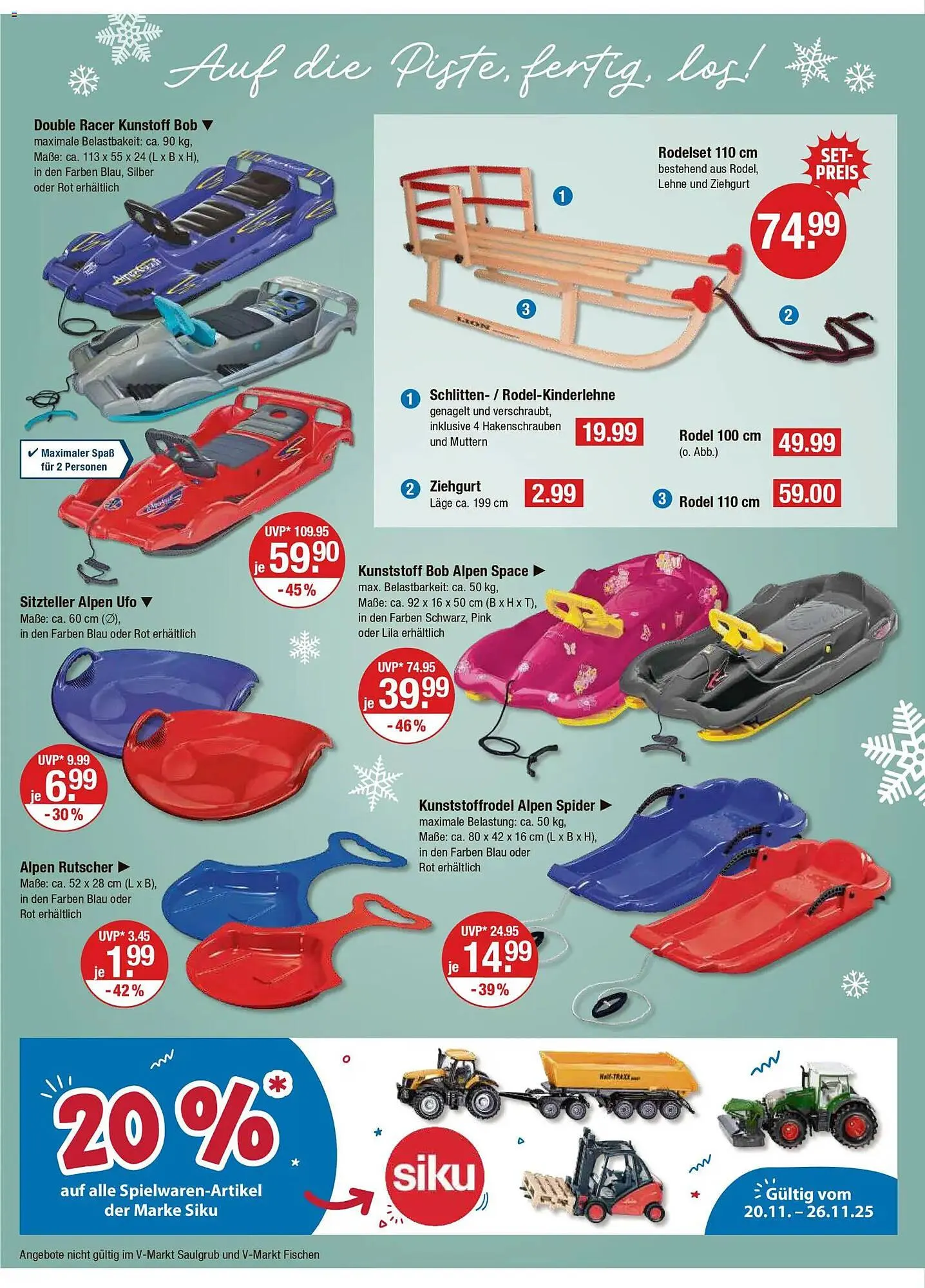 V Markt Prospekt von 20. November bis 26. November 2025 - Prospekt seite 20