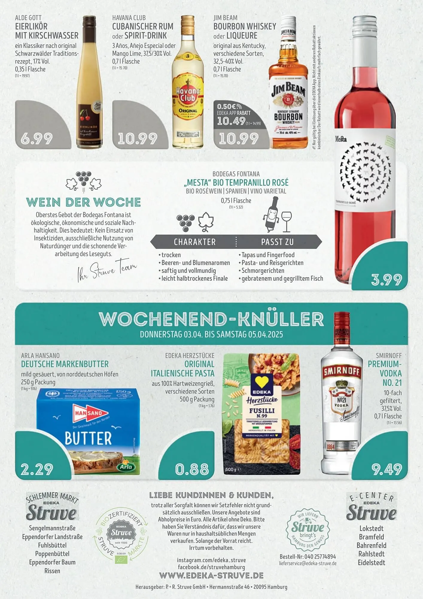 Edeka Struve Prospekt von 31. März bis 6. April 2025 - Prospekt seite 16