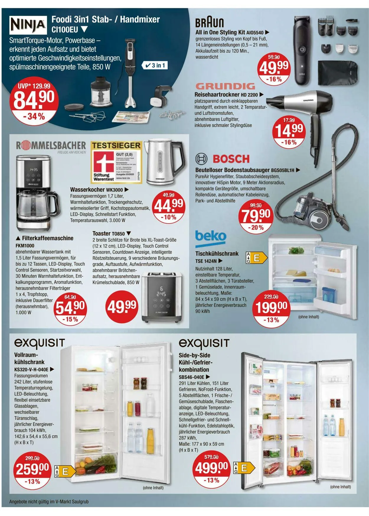 V-Markt Aktueller Prospekt von 17. Juli bis 23. Juli 2025 - Prospekt seite 18