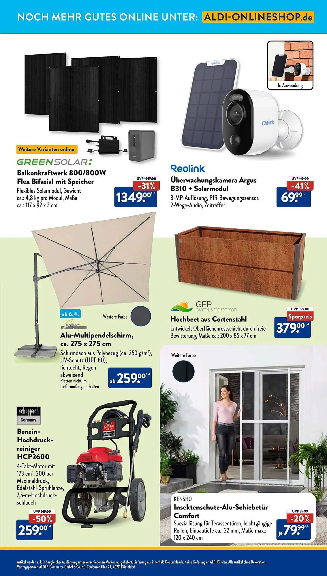 Aldi Süd Prospekt von 7. April bis 13. April 2025 - Prospekt seite 20