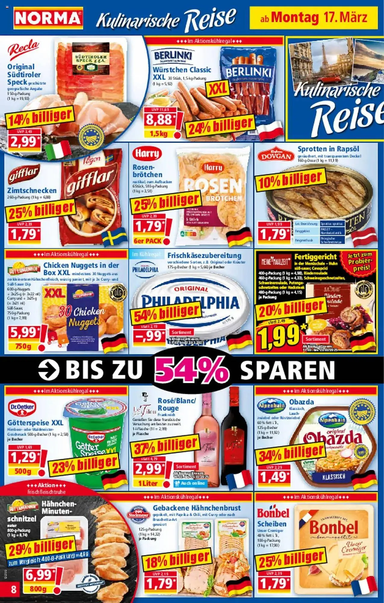 Norma Prospekt von 17. März bis 22. März 2025 - Prospekt seite 8