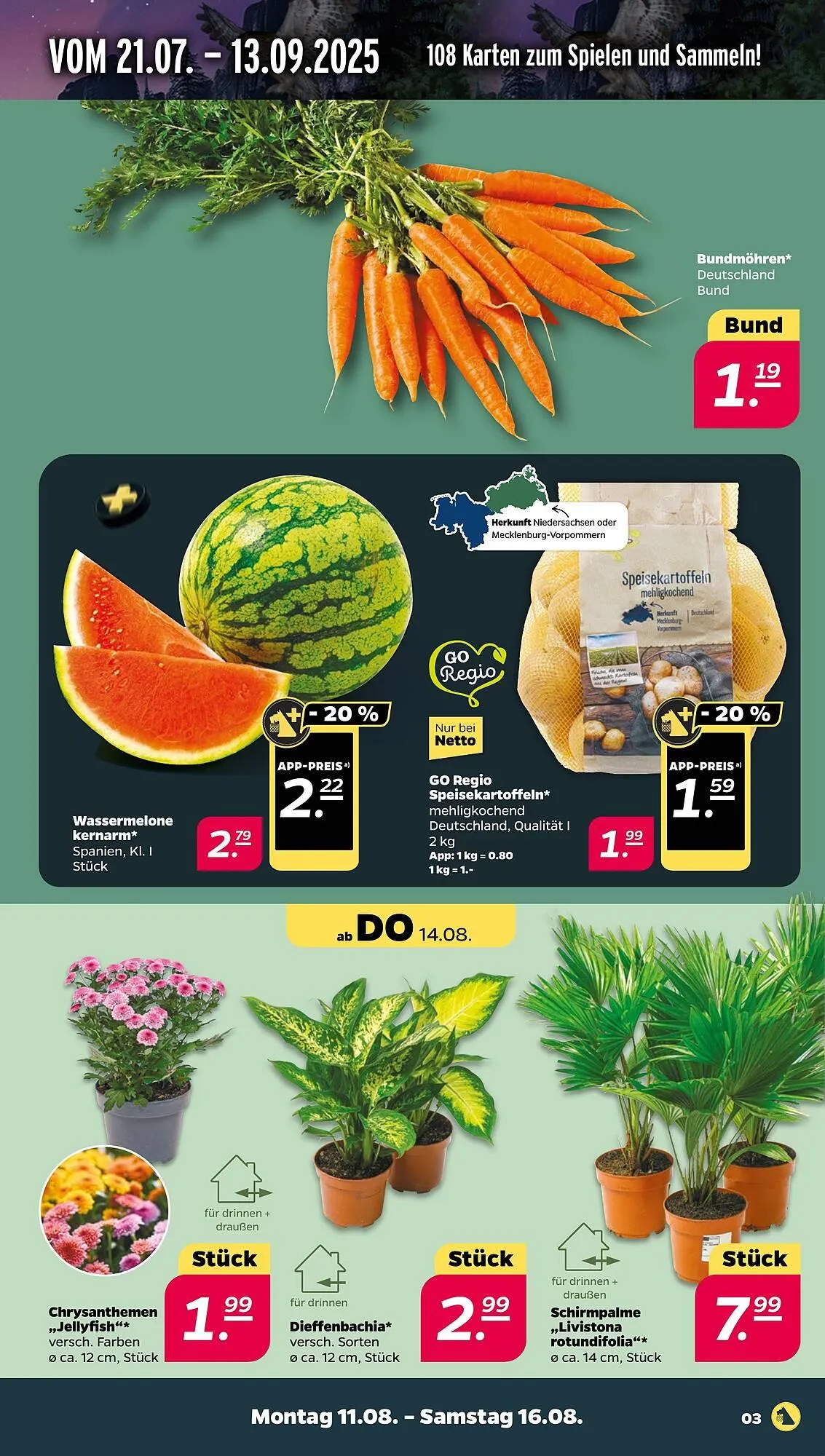 NETTO Prospekt von 11. August bis 16. August 2025 - Prospekt seite 3