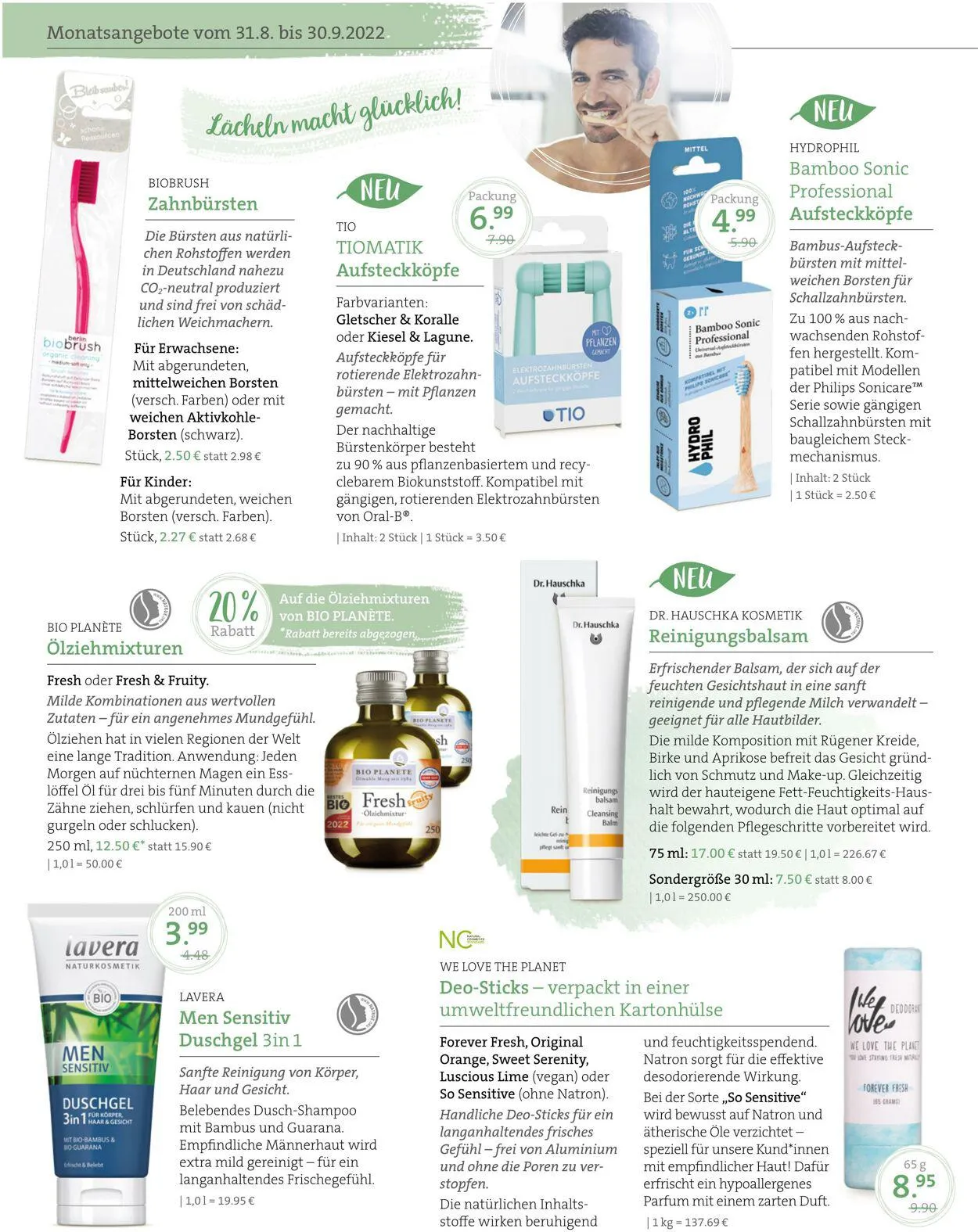 ebl Naturkos von 31. August bis 30. September 2023 - Prospekt seite 6