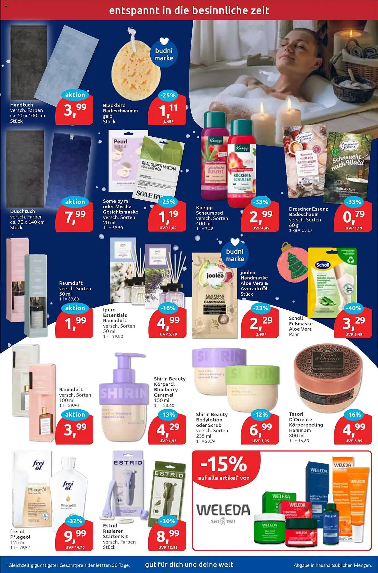 Budni Prospekt von 15. Dezember bis 20. Dezember 2025 - Prospekt seite 9