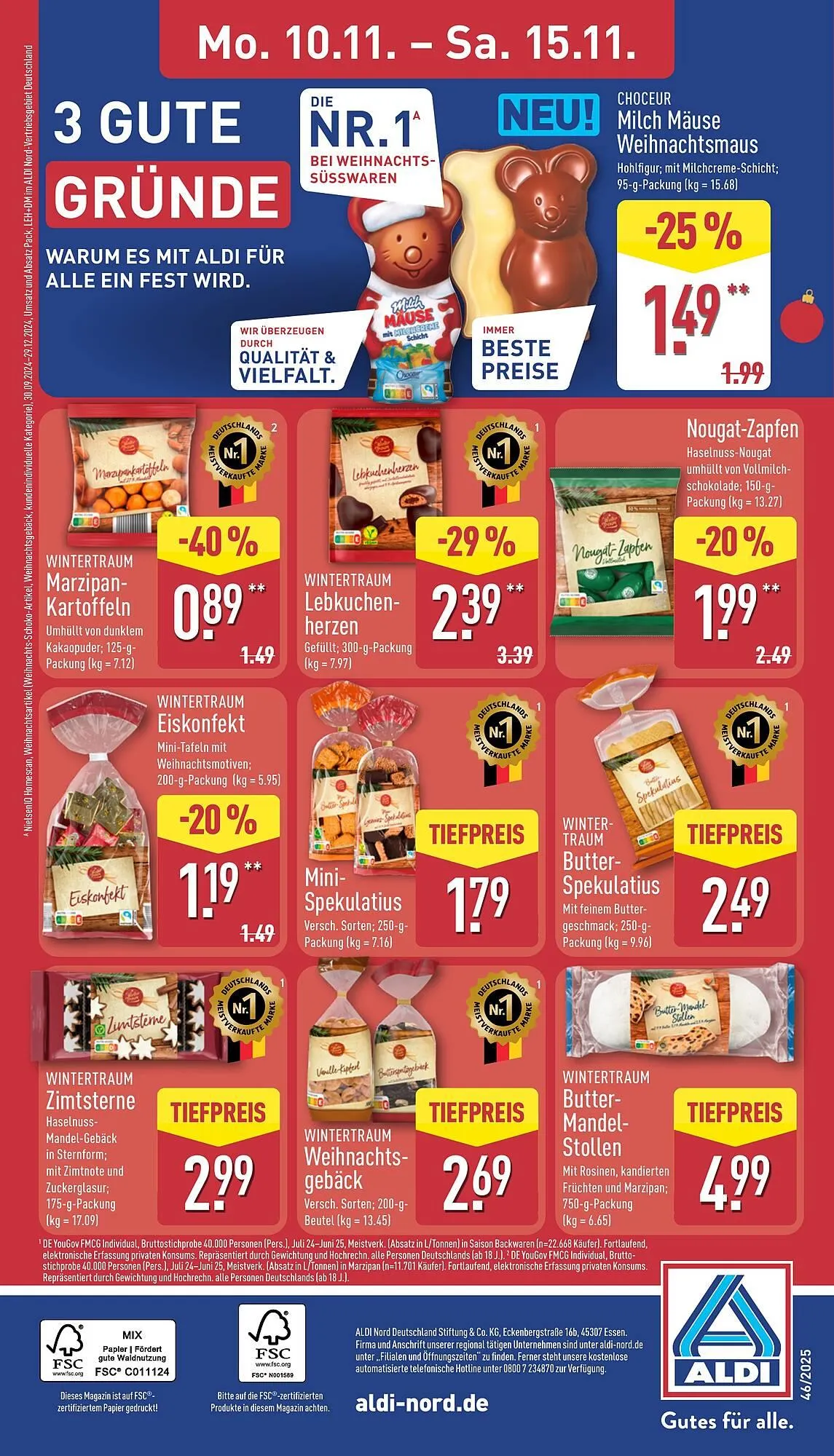 Aldi Nord Prospekt von 10. November bis 15. November 2025 - Prospekt seite 4