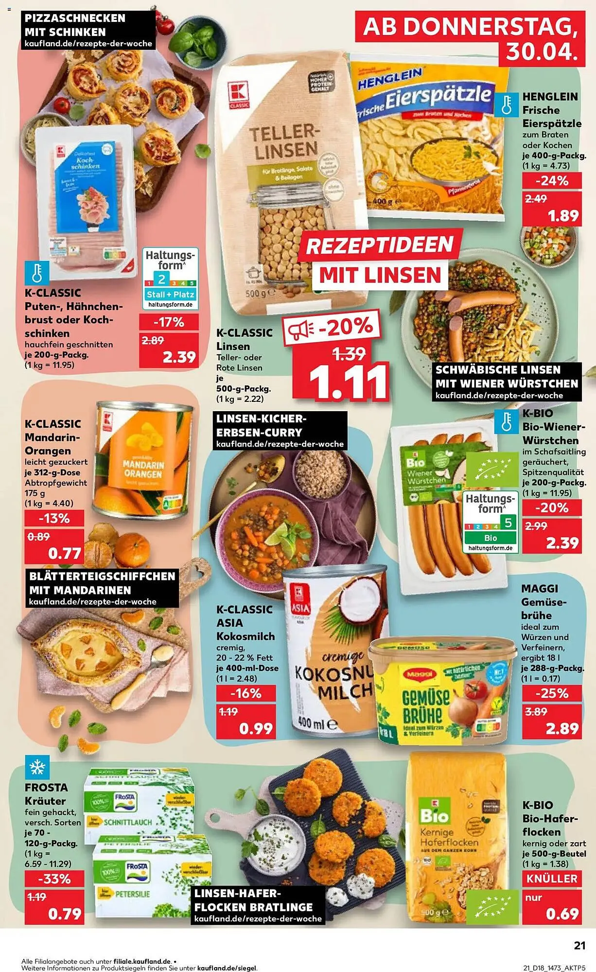 Kaufland Prospekt von 30. April bis 6. Mai 2026 - Prospekt seite 21