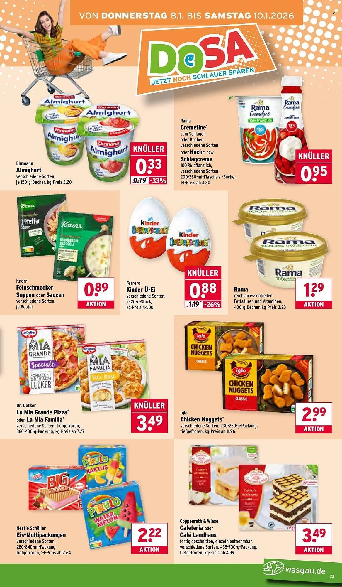 Wasgau Prospekt von 5. Januar bis 10. Januar 2026 - Prospekt seite 23