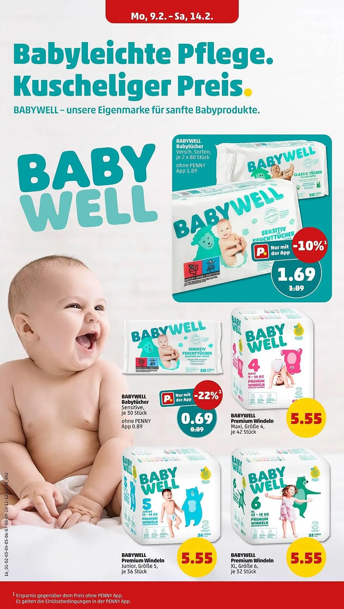 PENNY Prospekt von 9. Februar bis 15. Februar 2026 - Prospekt seite 16