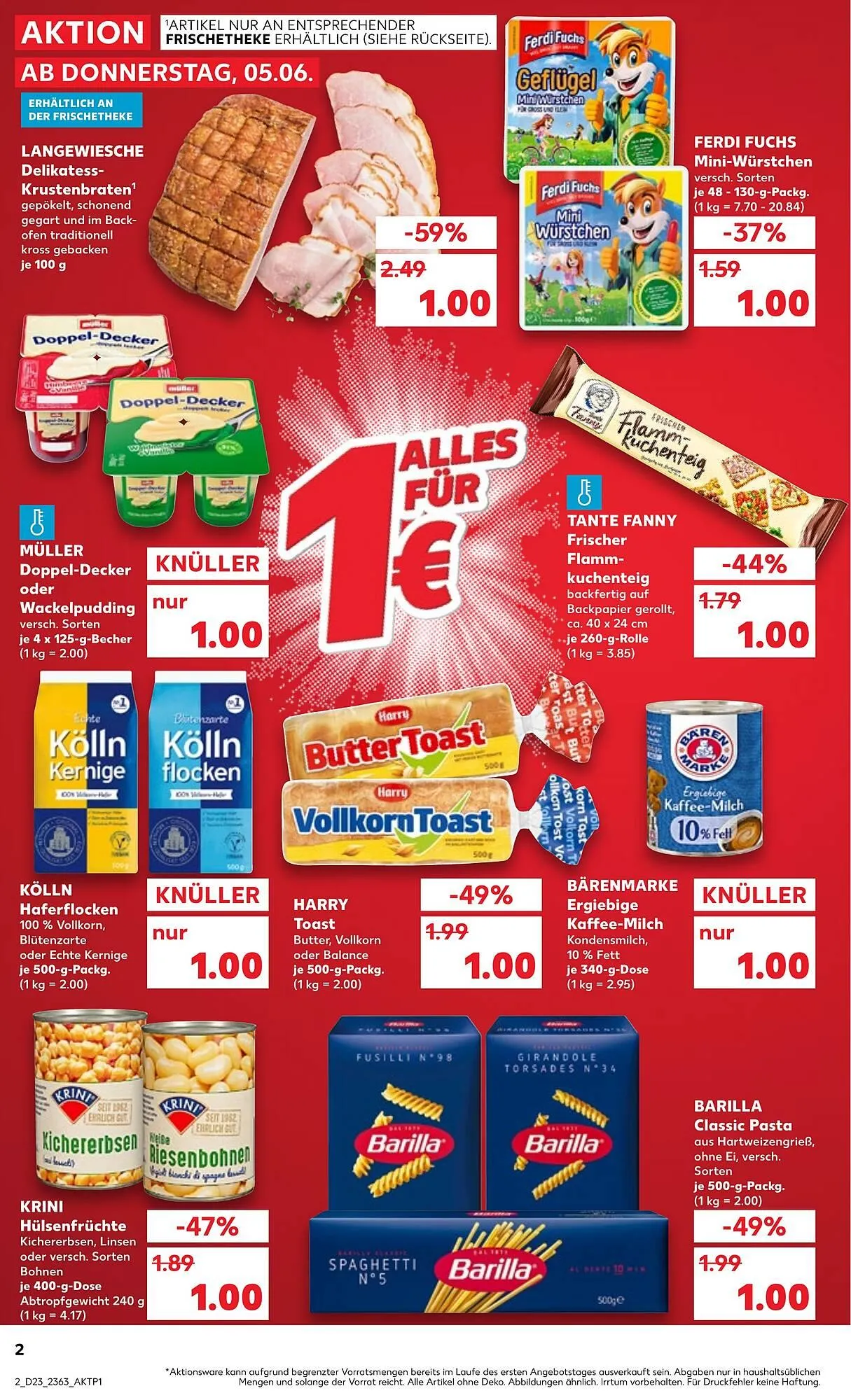 Kaufland Prospekt von 5. Juni bis 11. Juni 2025 - Prospekt seite 2