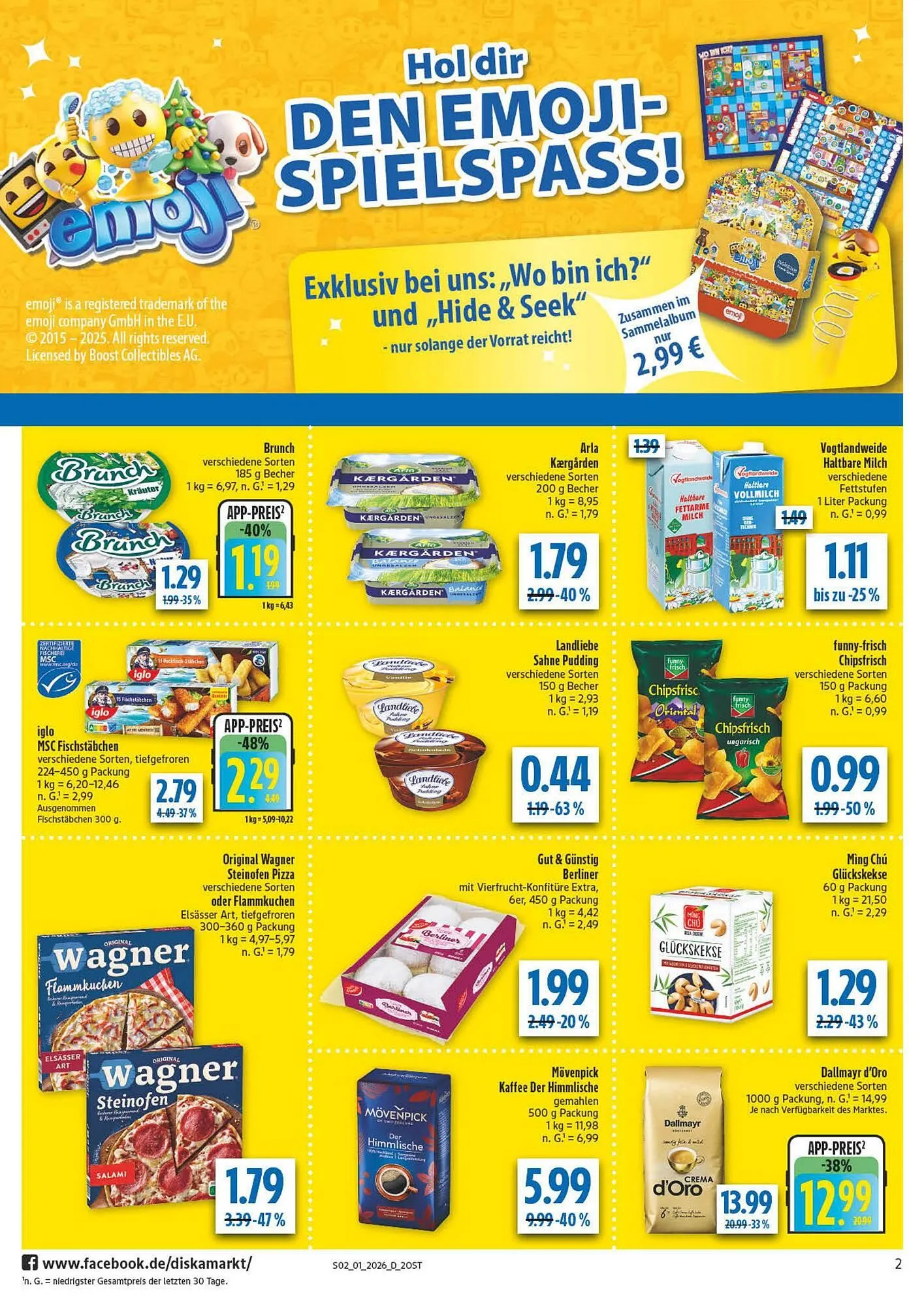 Diska Prospekt von 29. Dezember bis 3. Januar 2026 - Prospekt seite 2