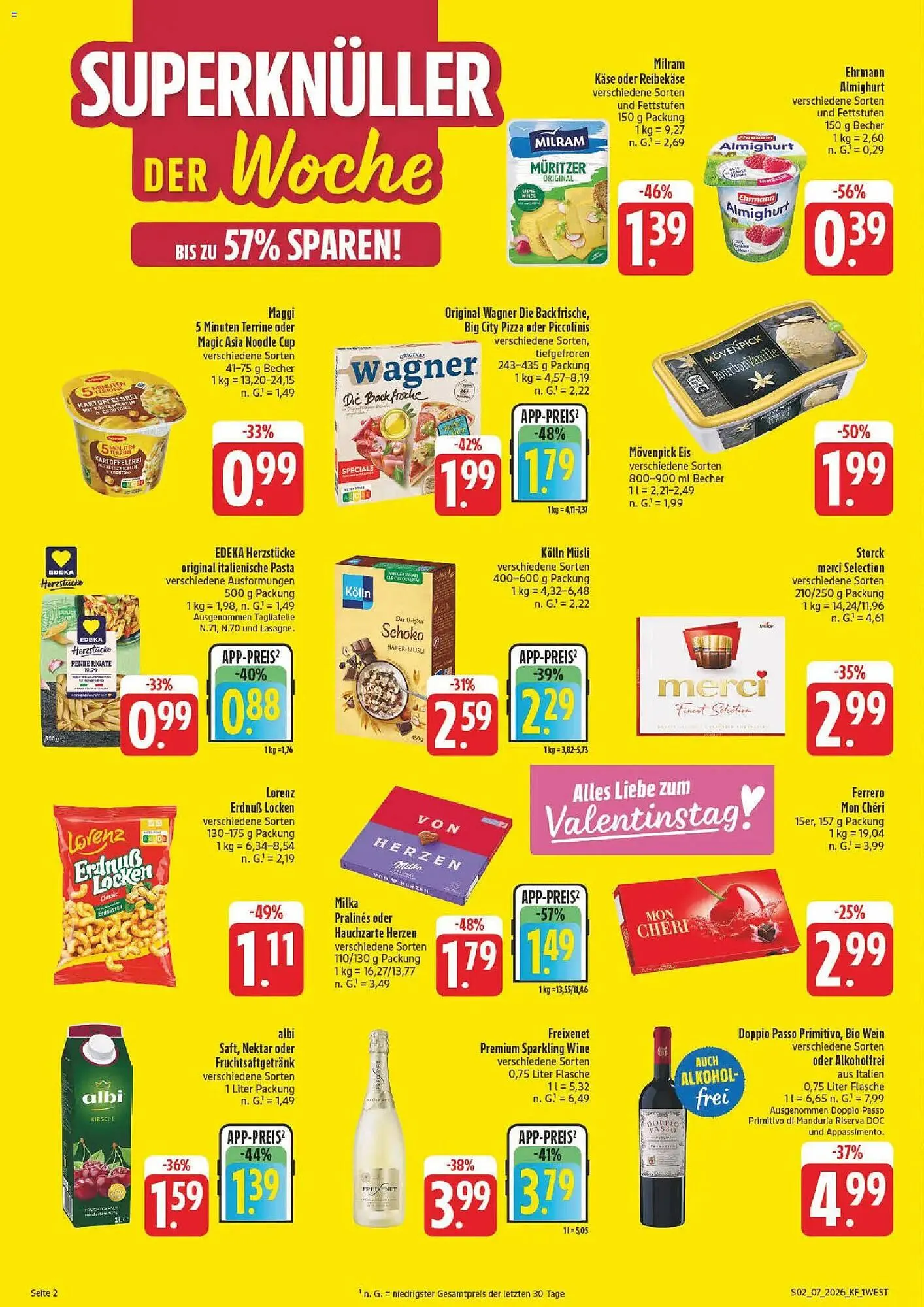 Nah & gut Prospekt von 9. Februar bis 14. Februar 2026 - Prospekt seite 2