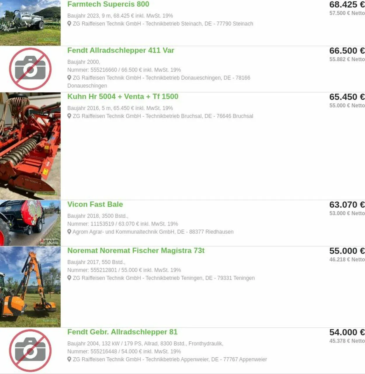 ZG Raiffeisen Aktueller Prospekt von 14. April bis 23. April 2025 - Prospekt seite 6