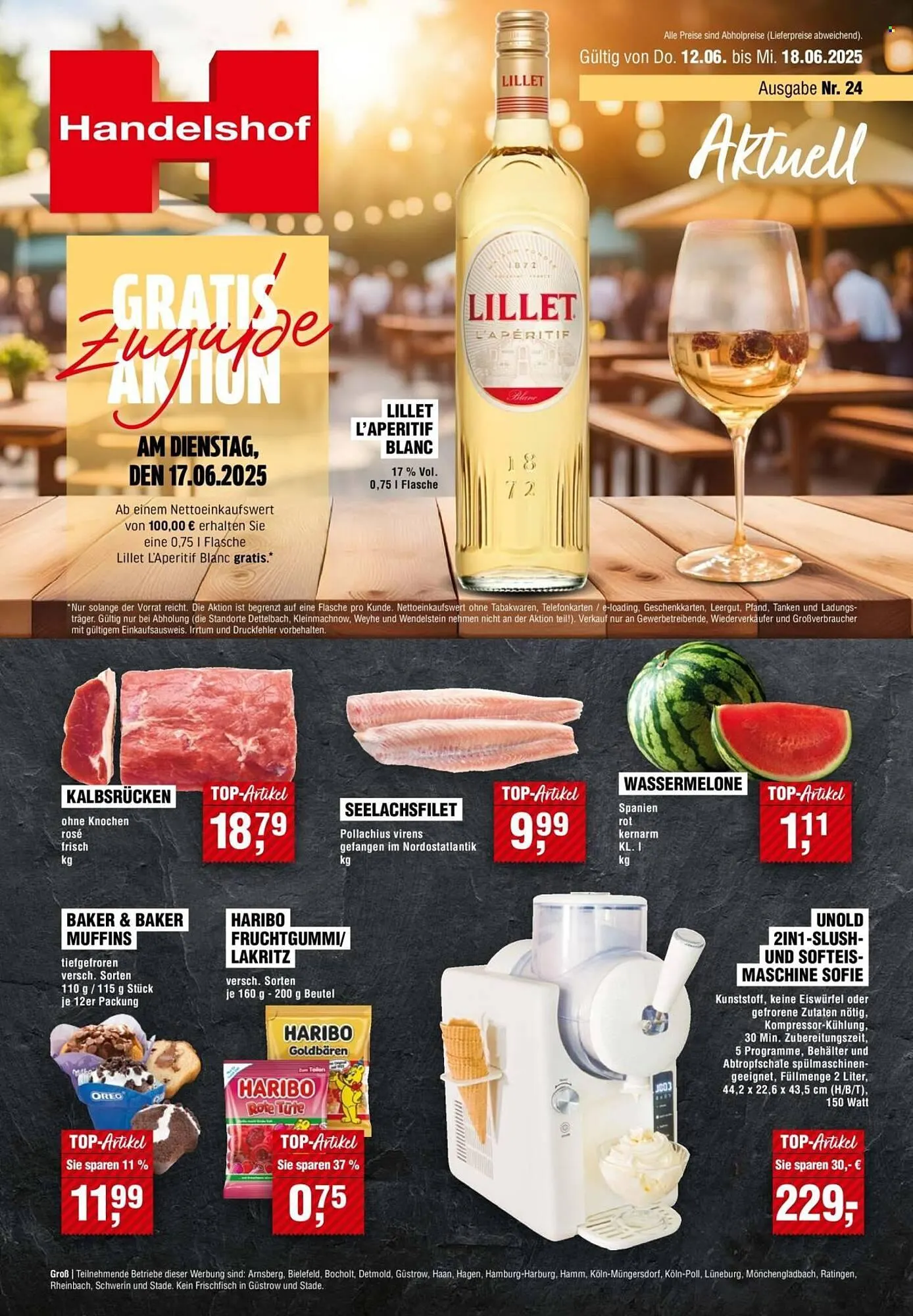 Handelshof Prospekt von 12. Juni bis 18. Juni 2025 - Prospekt seite 1