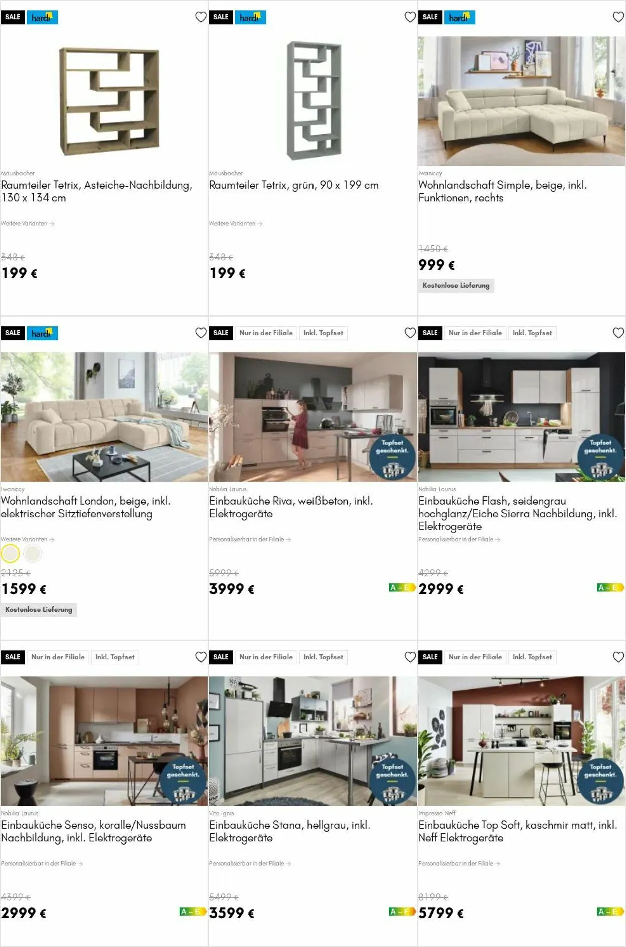 HARDECK Aktueller Prospekt von 18. August bis 27. August 2025 - Prospekt seite 14