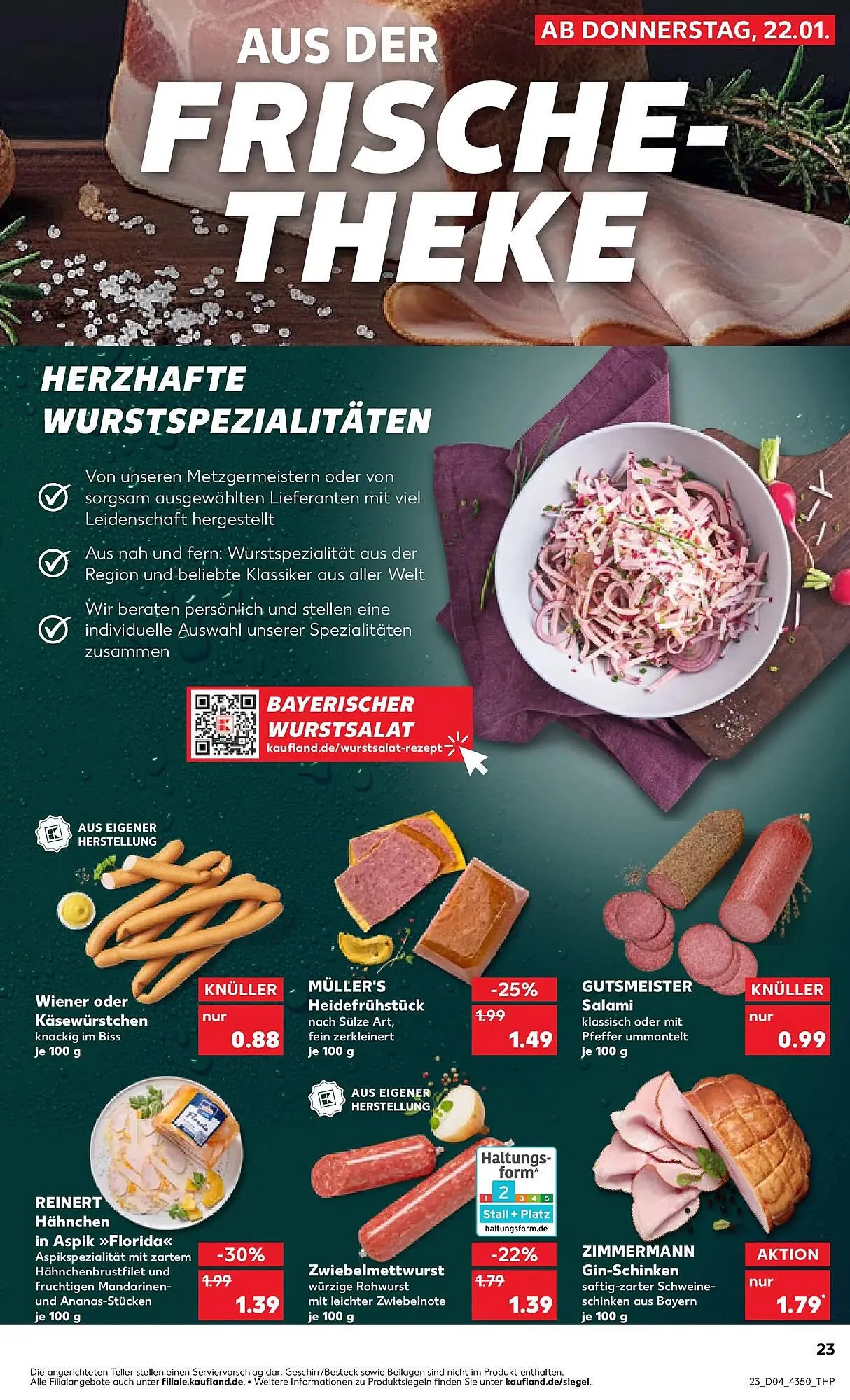 Kaufland Prospekt von 25. Januar bis 28. Januar 2026 - Prospekt seite 23