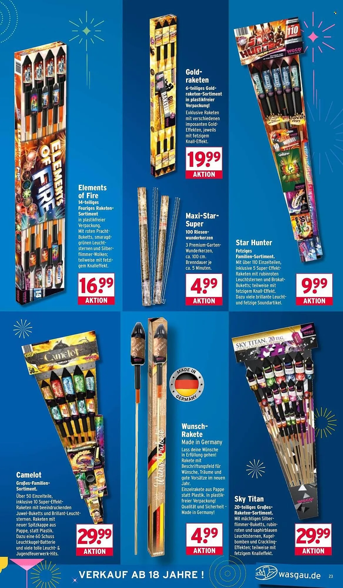 Wasgau Prospekt von 29. Dezember bis 3. Januar 2026 - Prospekt seite 23
