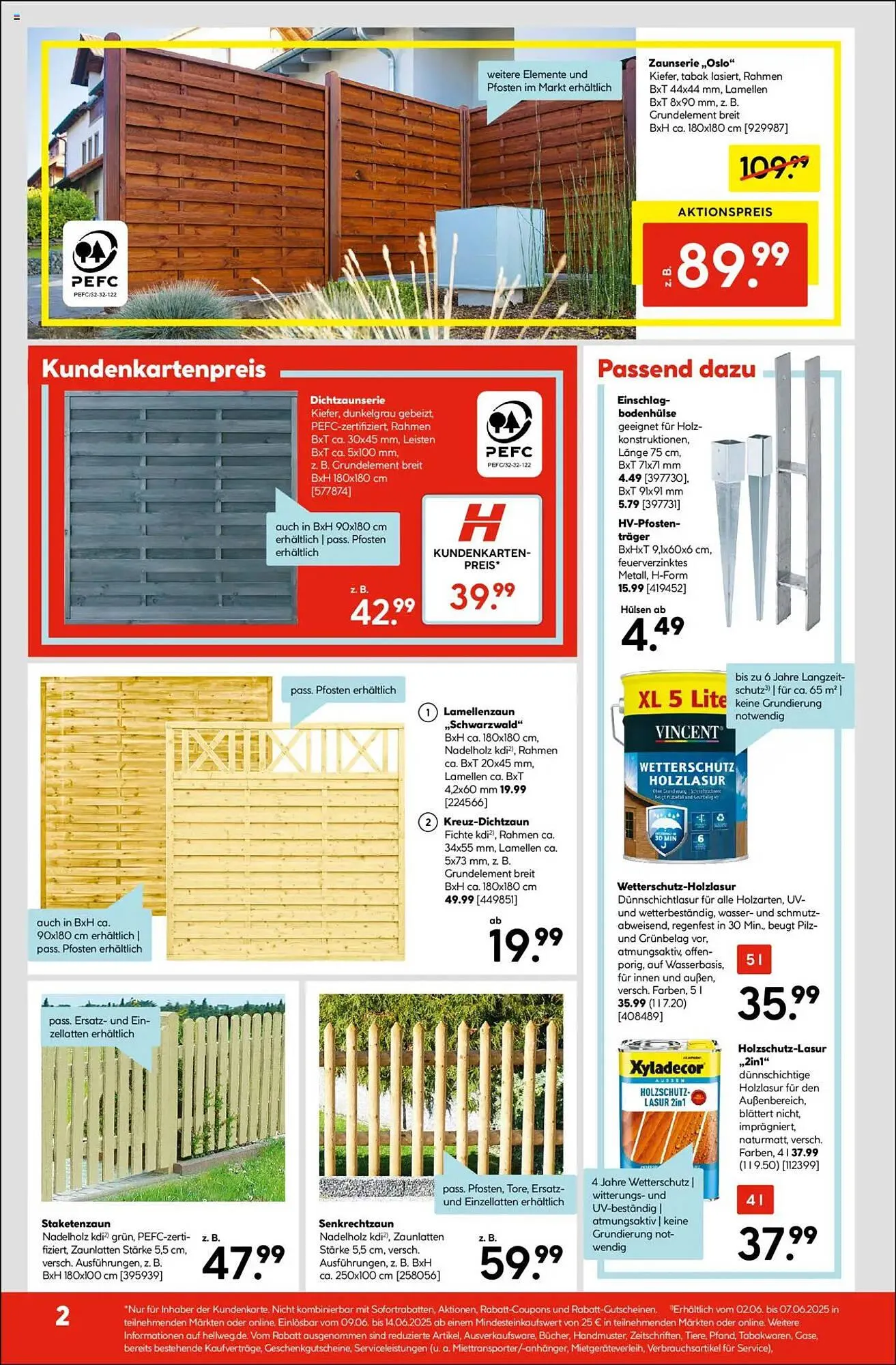 Hellweg Prospekt von 2. Juni bis 7. Juni 2025 - Prospekt seite 2