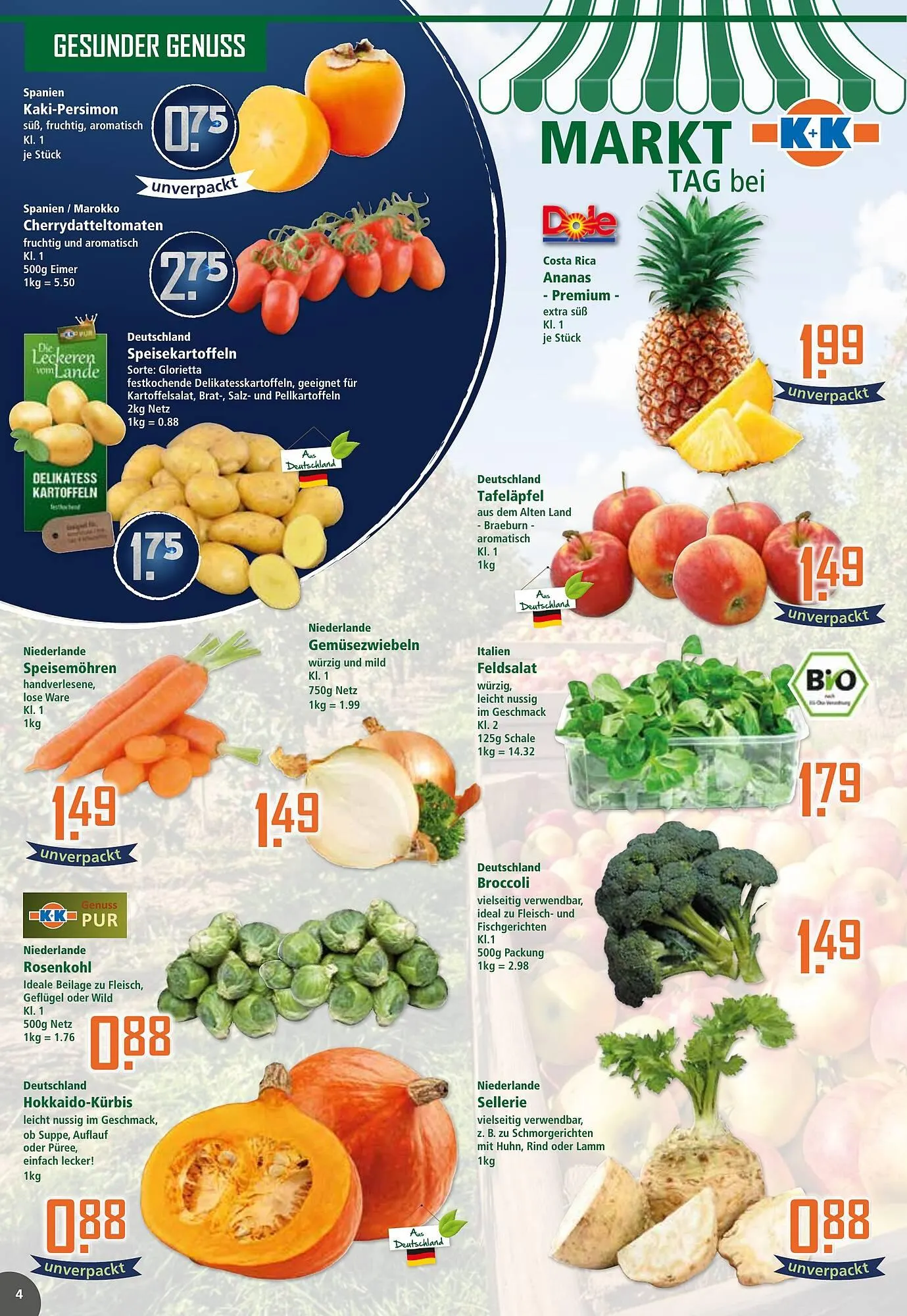 Klaas und Kock Prospekt von 27. Oktober bis 3. November 2025 - Prospekt seite 4