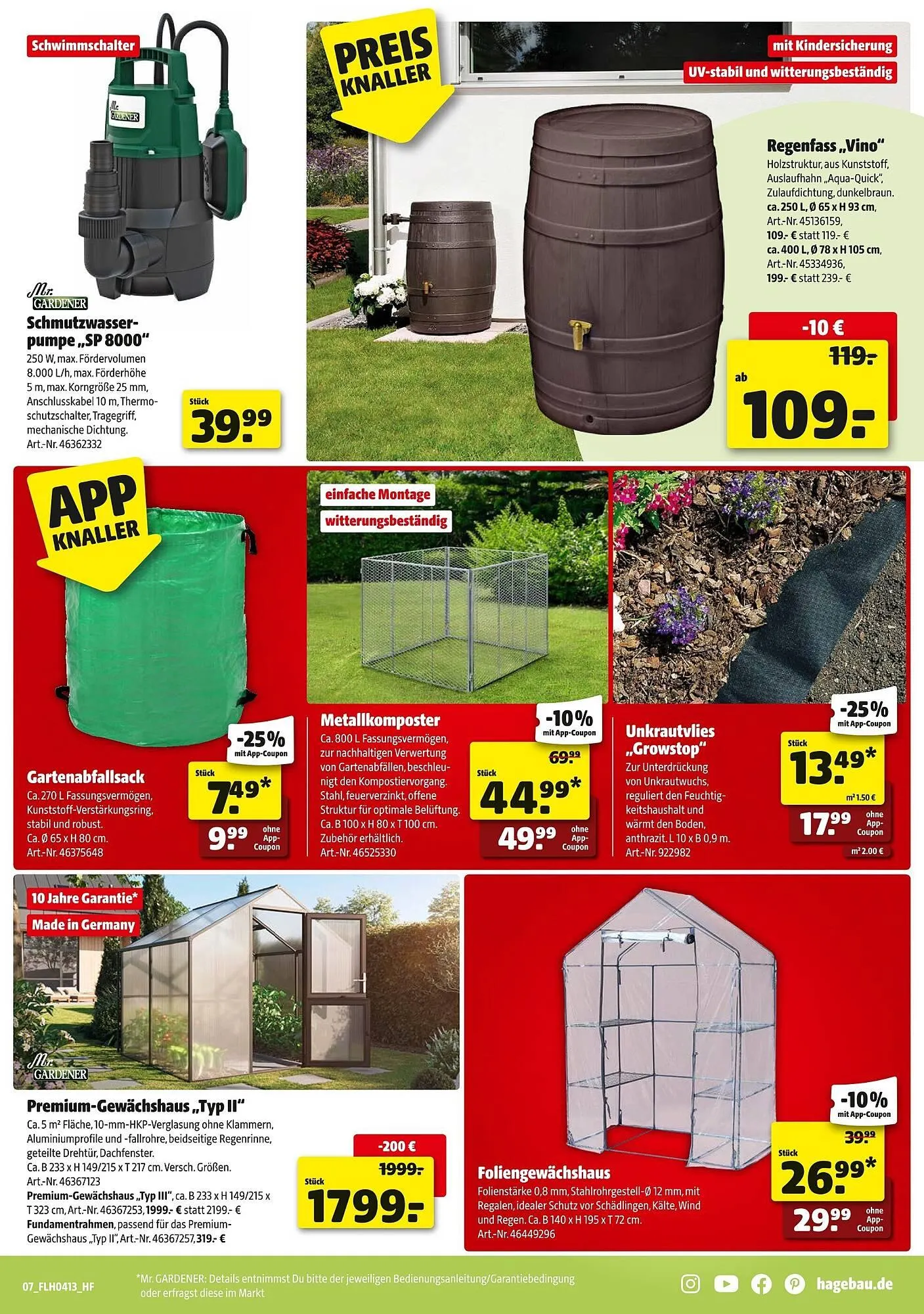 Hagebau Prospekt von 21. März bis 28. März 2026 - Prospekt seite 7